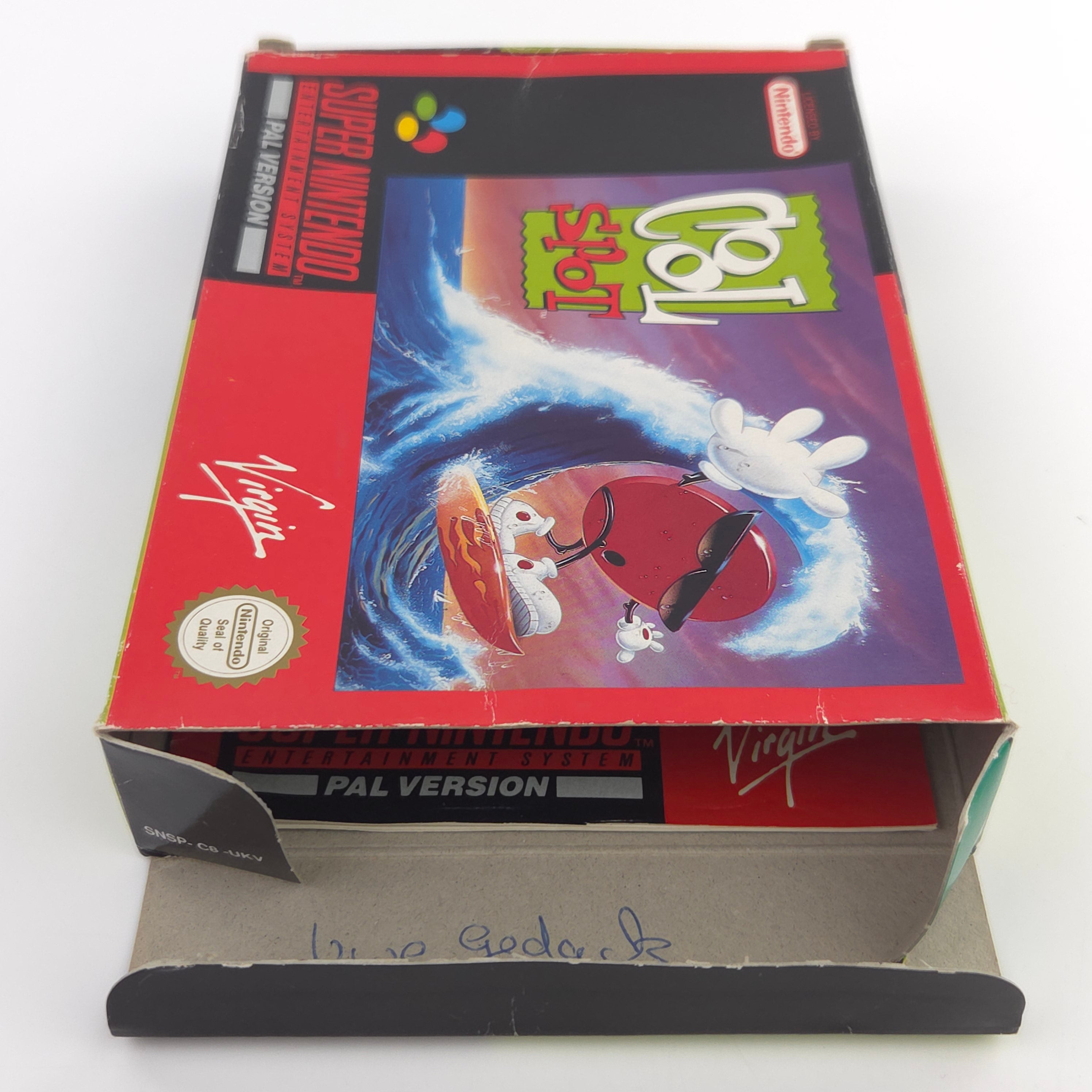 Super Nintendo Spiel – Cool Spot (SNES OVP PAL)