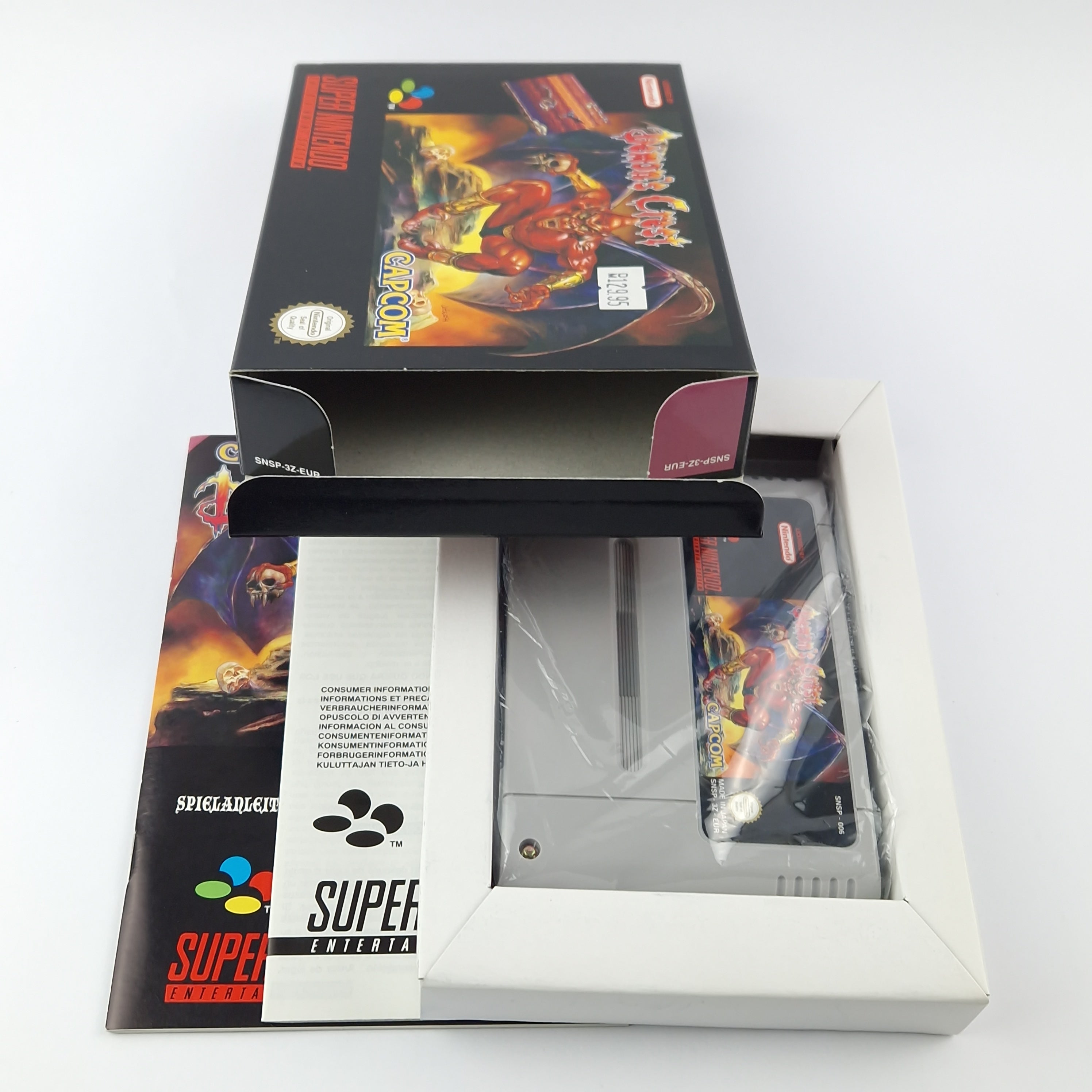 Super Nintendo Spiel – Demons Crest (SNES OVP PAL CIB)
