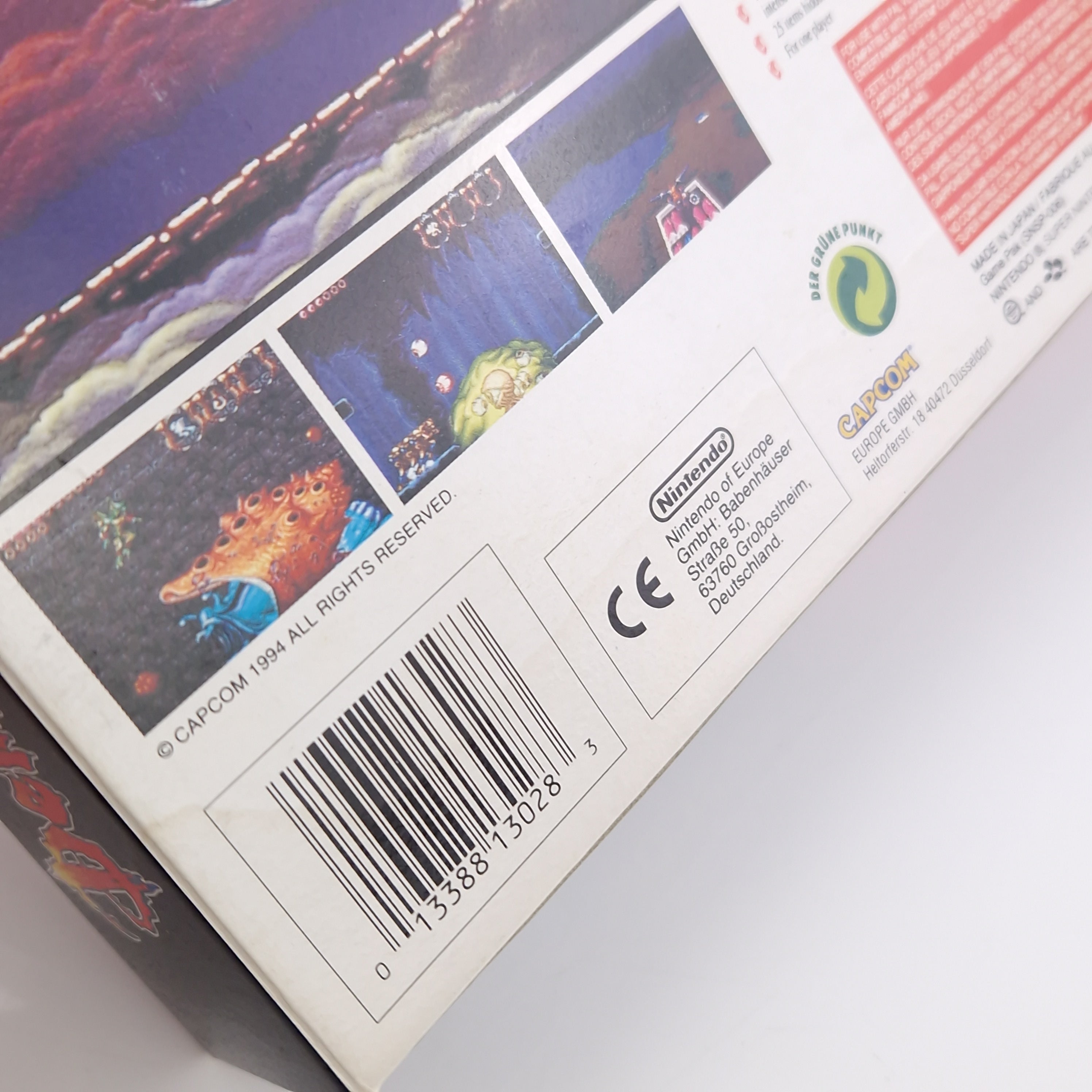 Super Nintendo Spiel – Demons Crest SNES Modul OVP PAL