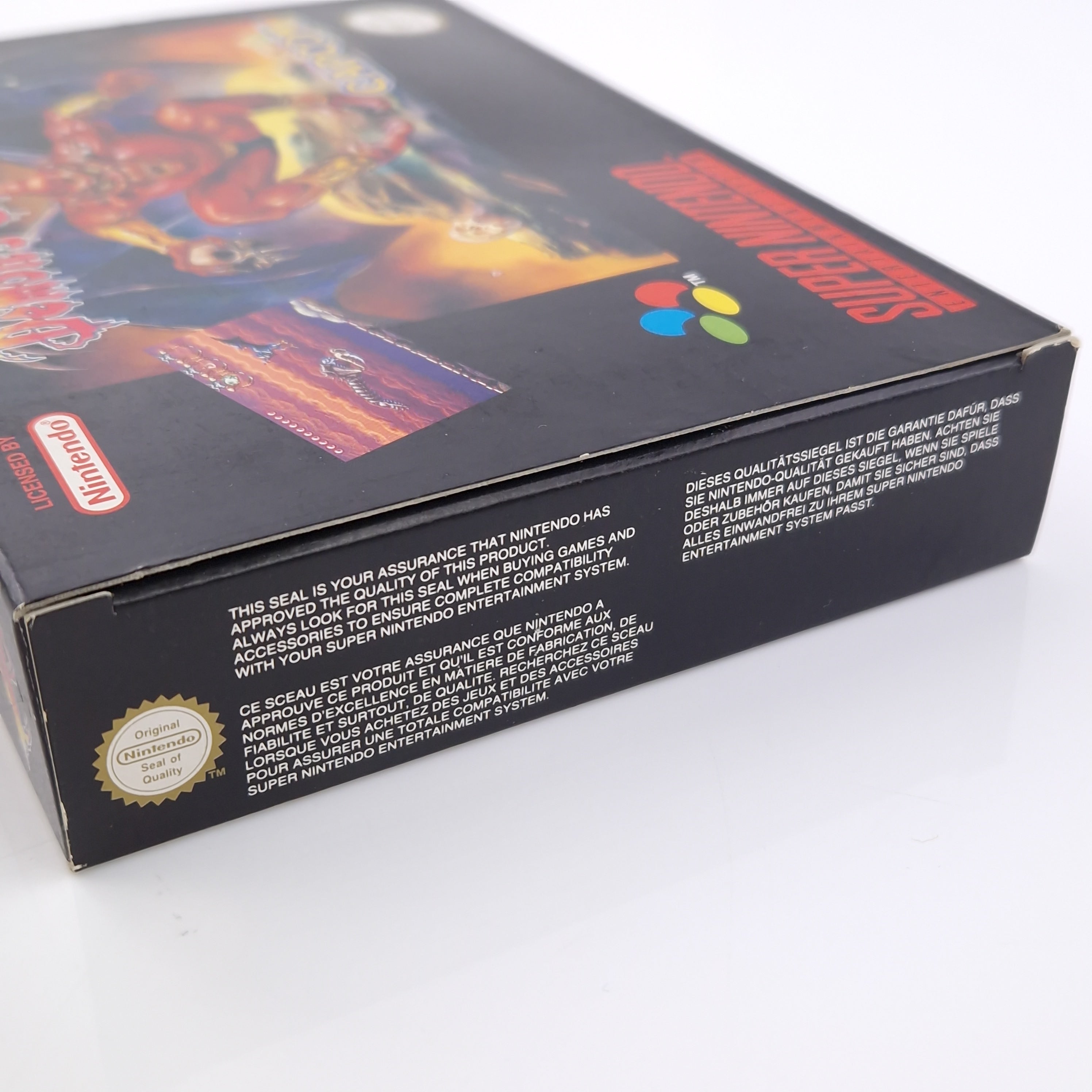 Super Nintendo Spiel – Demons Crest SNES Modul OVP PAL