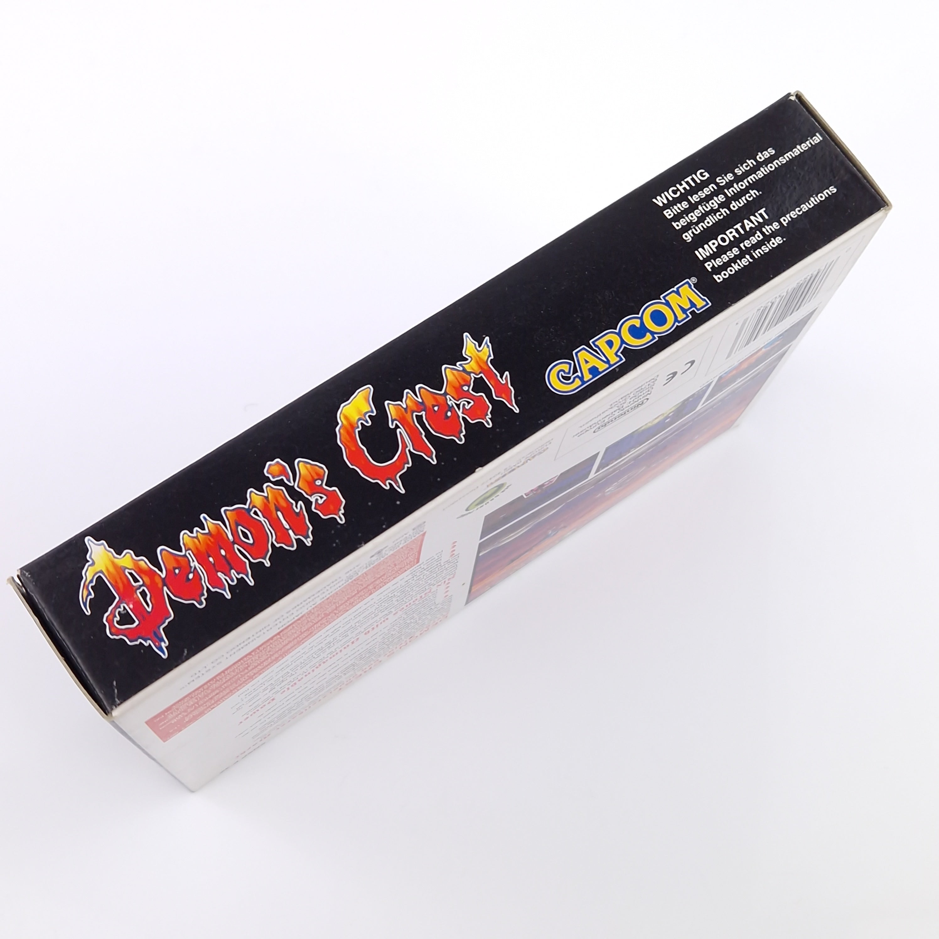 Super Nintendo Spiel – Demons Crest SNES Modul OVP PAL