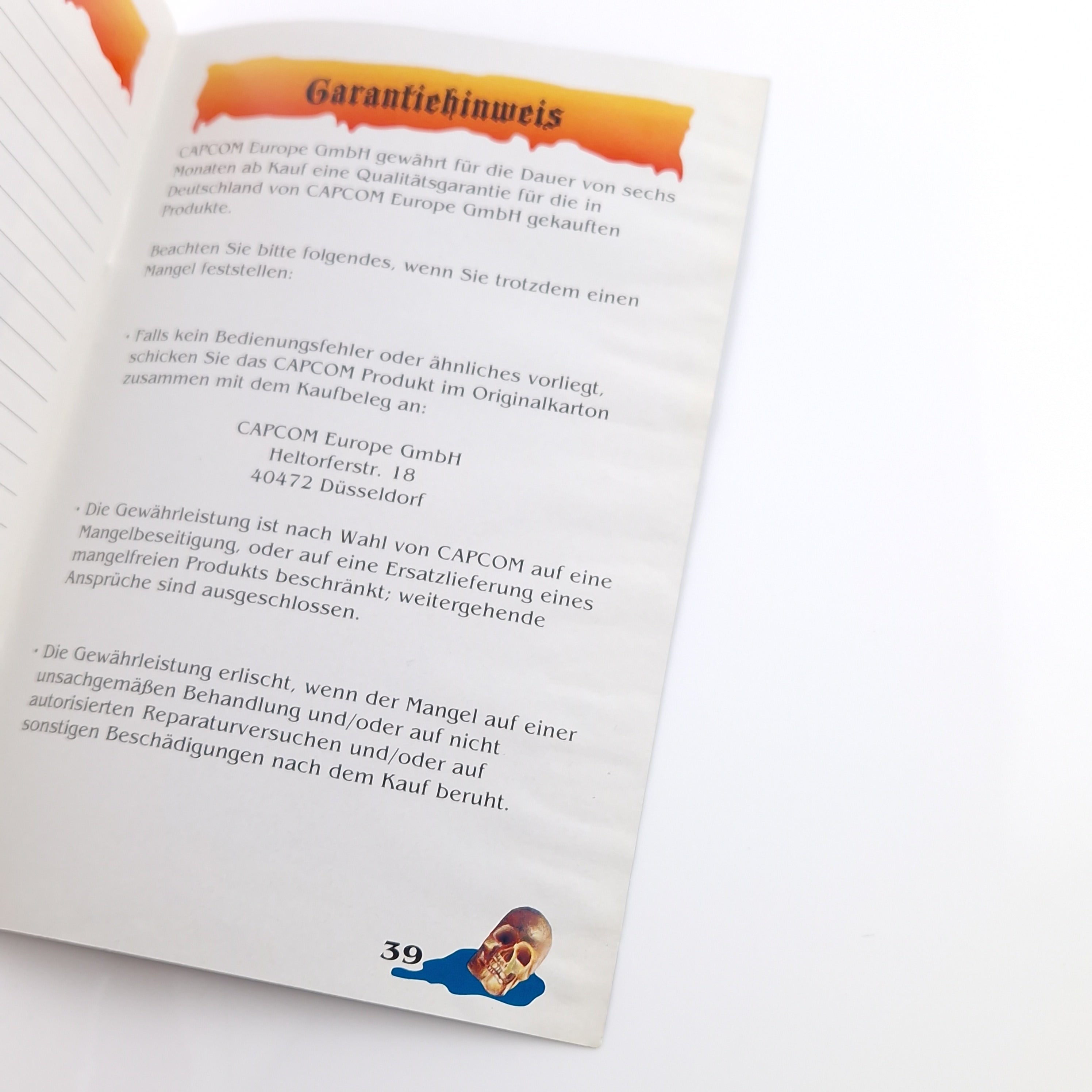 Super Nintendo Spiel – Demons Crest SNES Modul OVP PAL