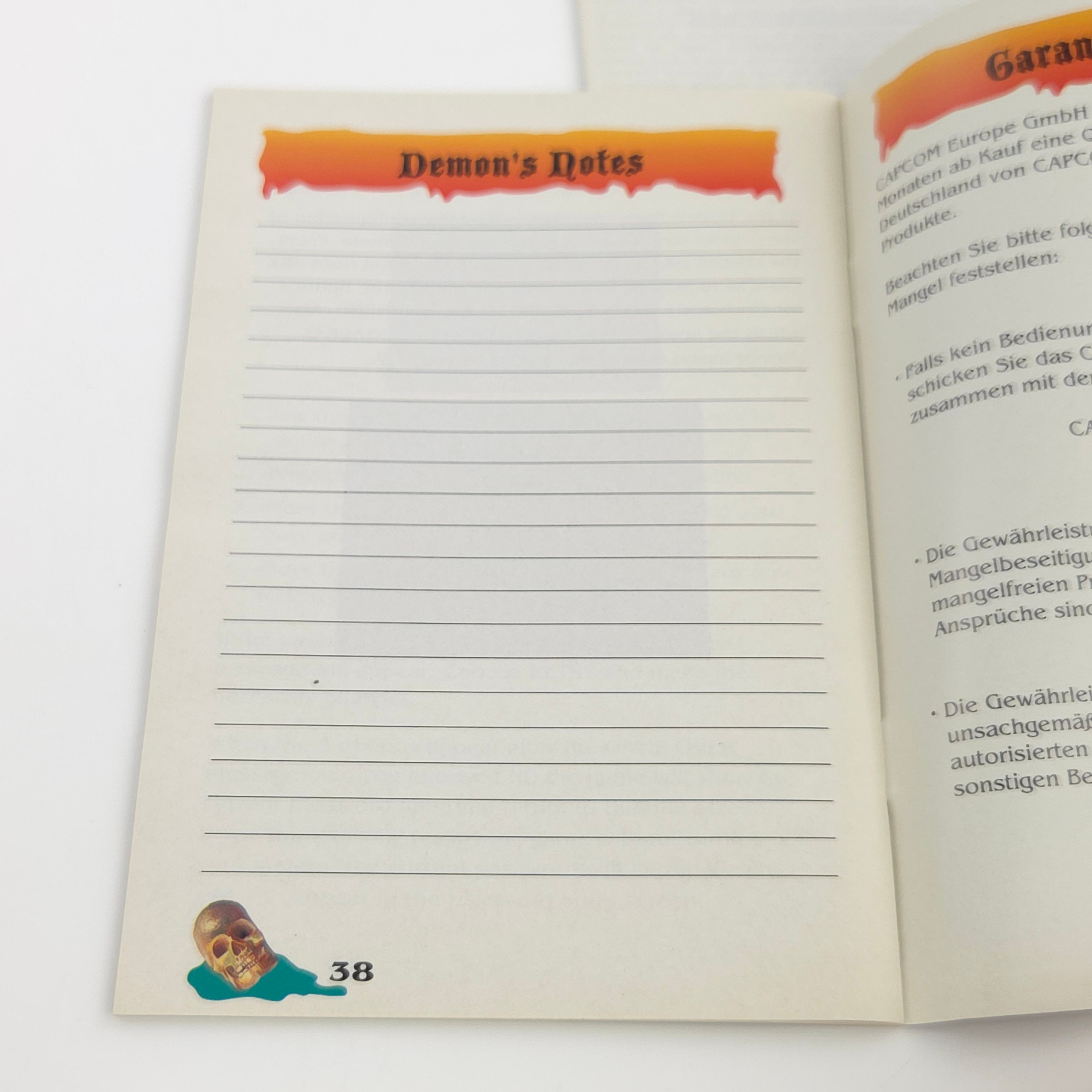 Super Nintendo Spiel – Demons Crest SNES Modul OVP PAL