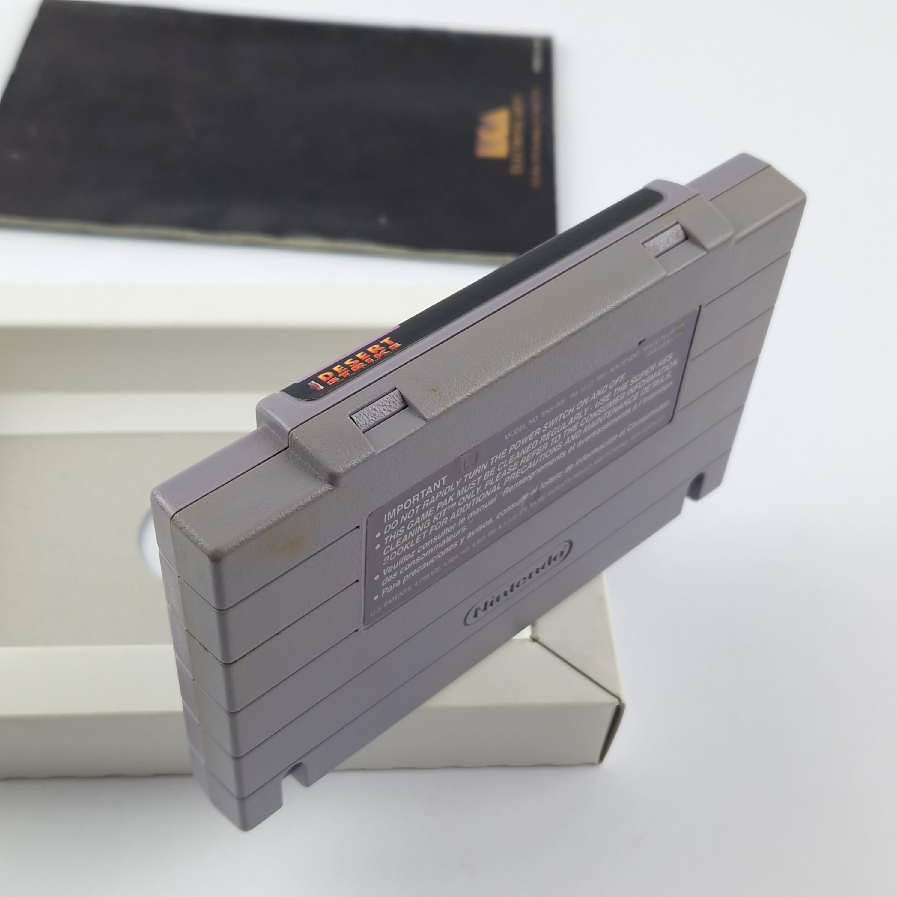 Super Nintendo Spiel – Desert Strike Return (OVP USA)