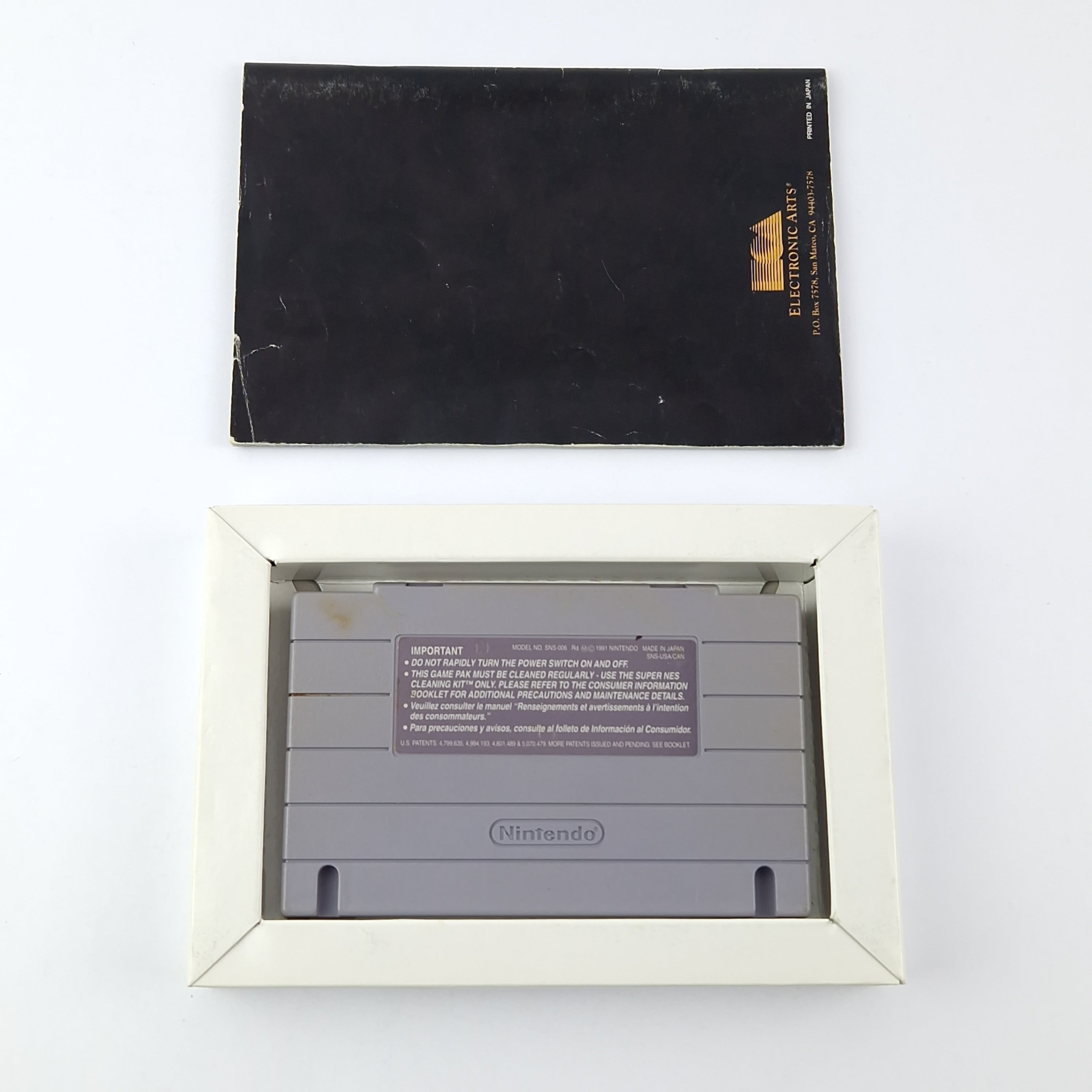 Super Nintendo Spiel – Desert Strike Return (OVP USA)