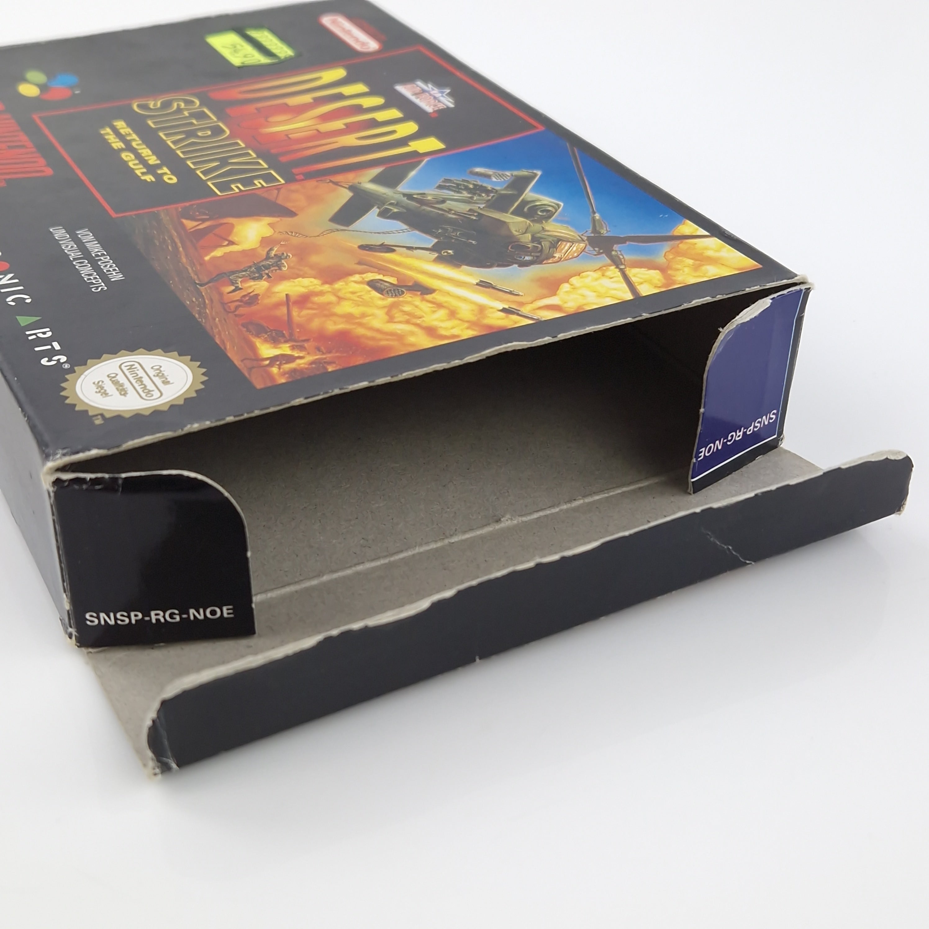 Super Nintendo Spiel – Desert Strike Return (OVP PAL)