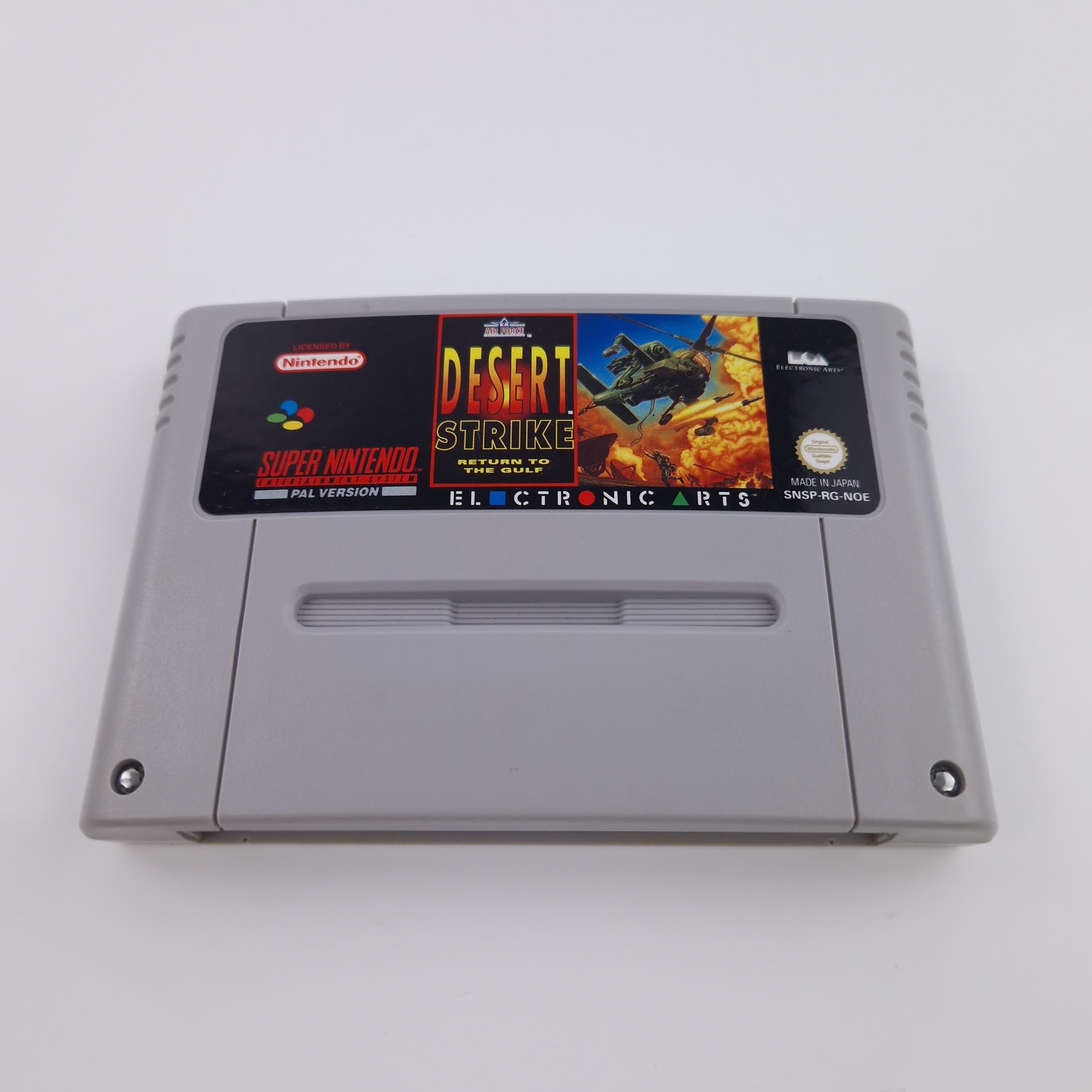 Super Nintendo Spiel – Desert Strike Return (OVP PAL)