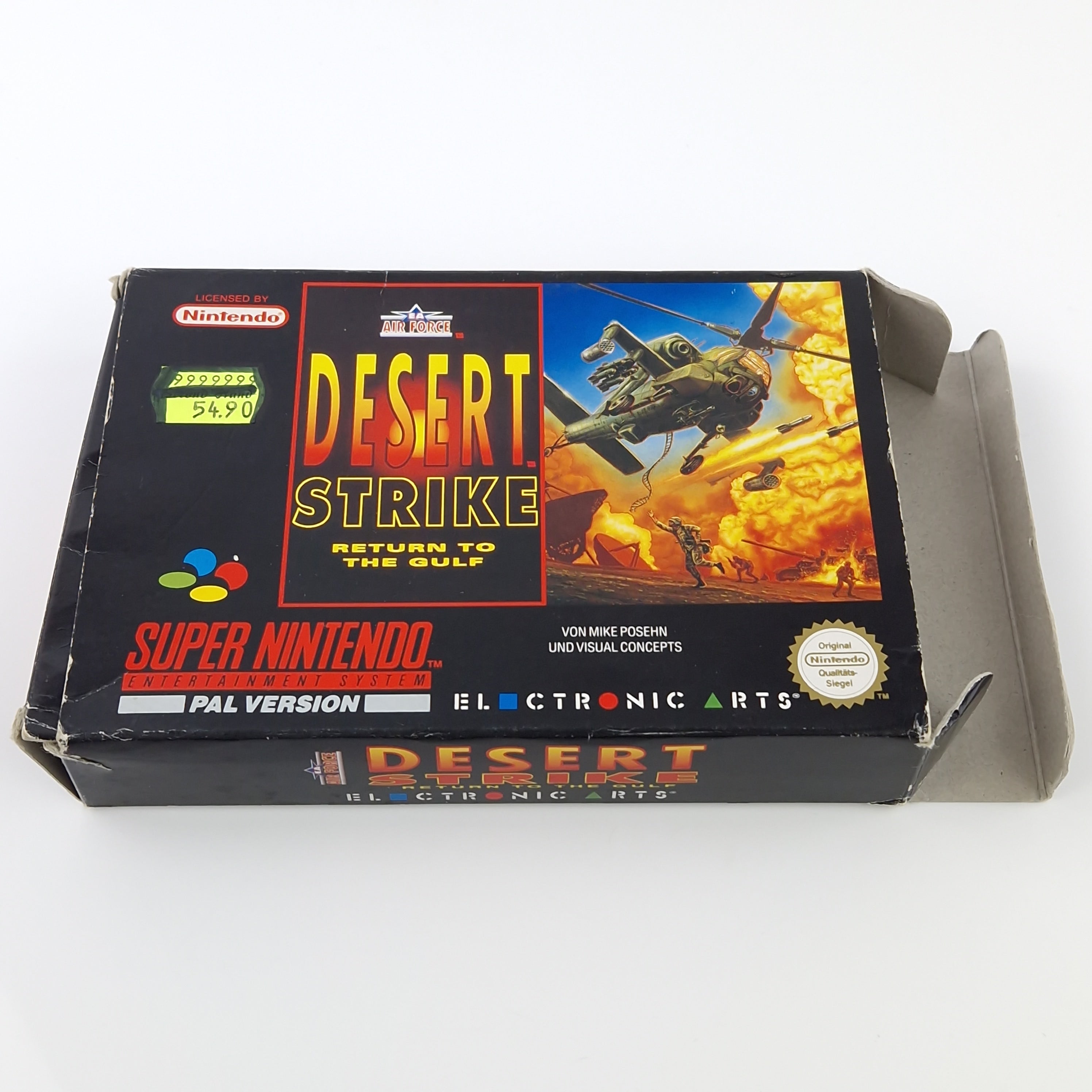 Super Nintendo Spiel – Desert Strike Return (OVP PAL)