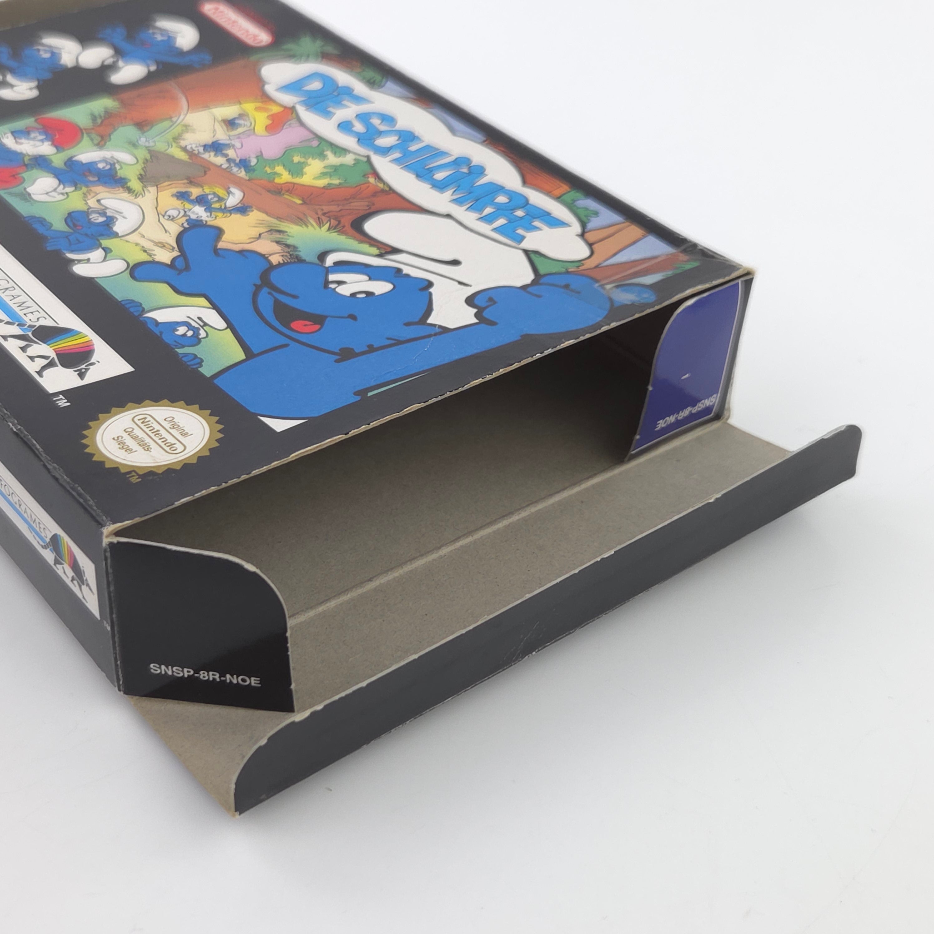 Super Nintendo Spiel – Die Schlümpfe (SNES OVP)