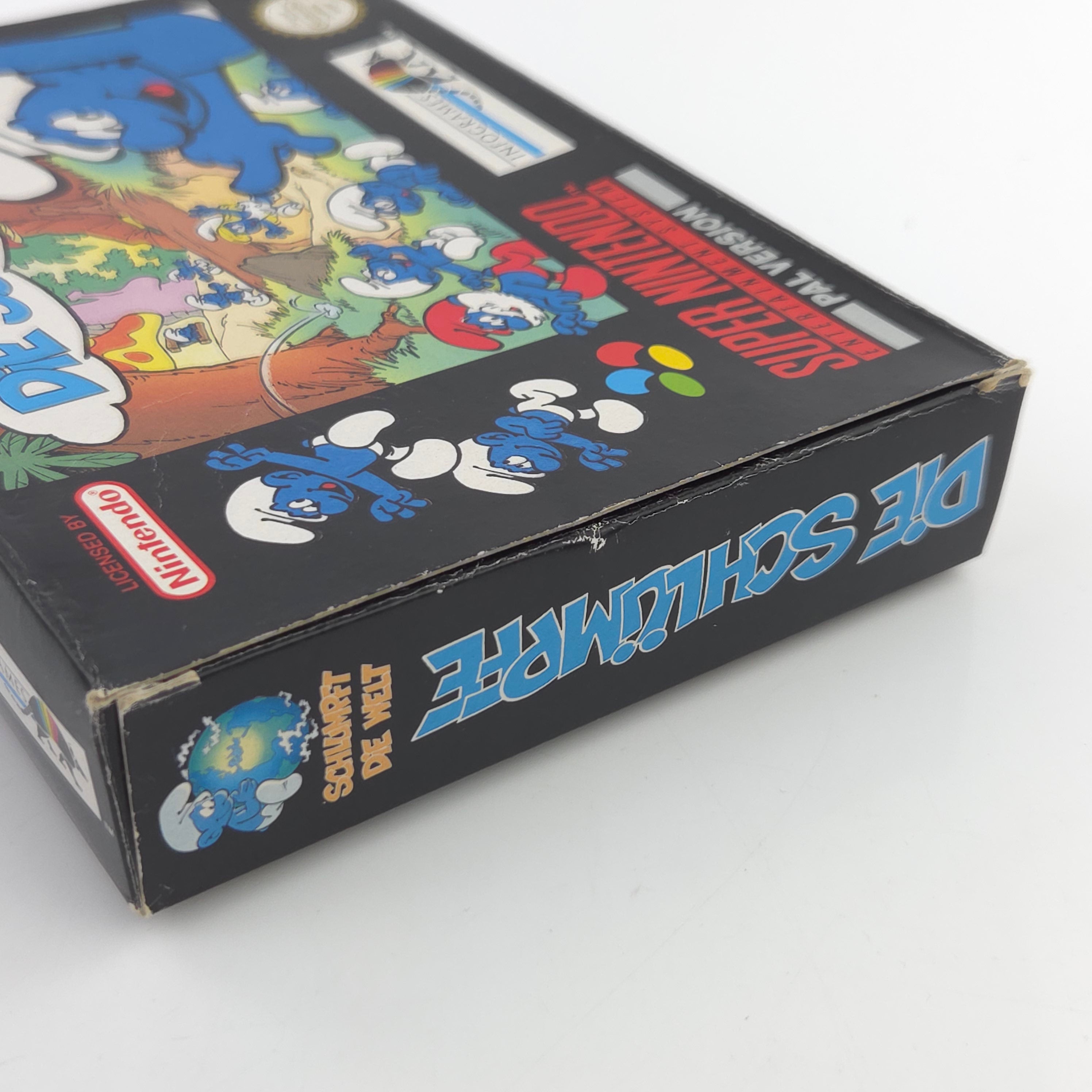 Super Nintendo Spiel – Die Schlümpfe (SNES OVP)
