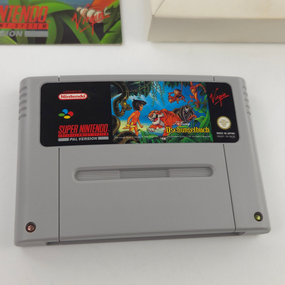 Super Nintendo Spiel Disney Dschungelbuch OVP PAL