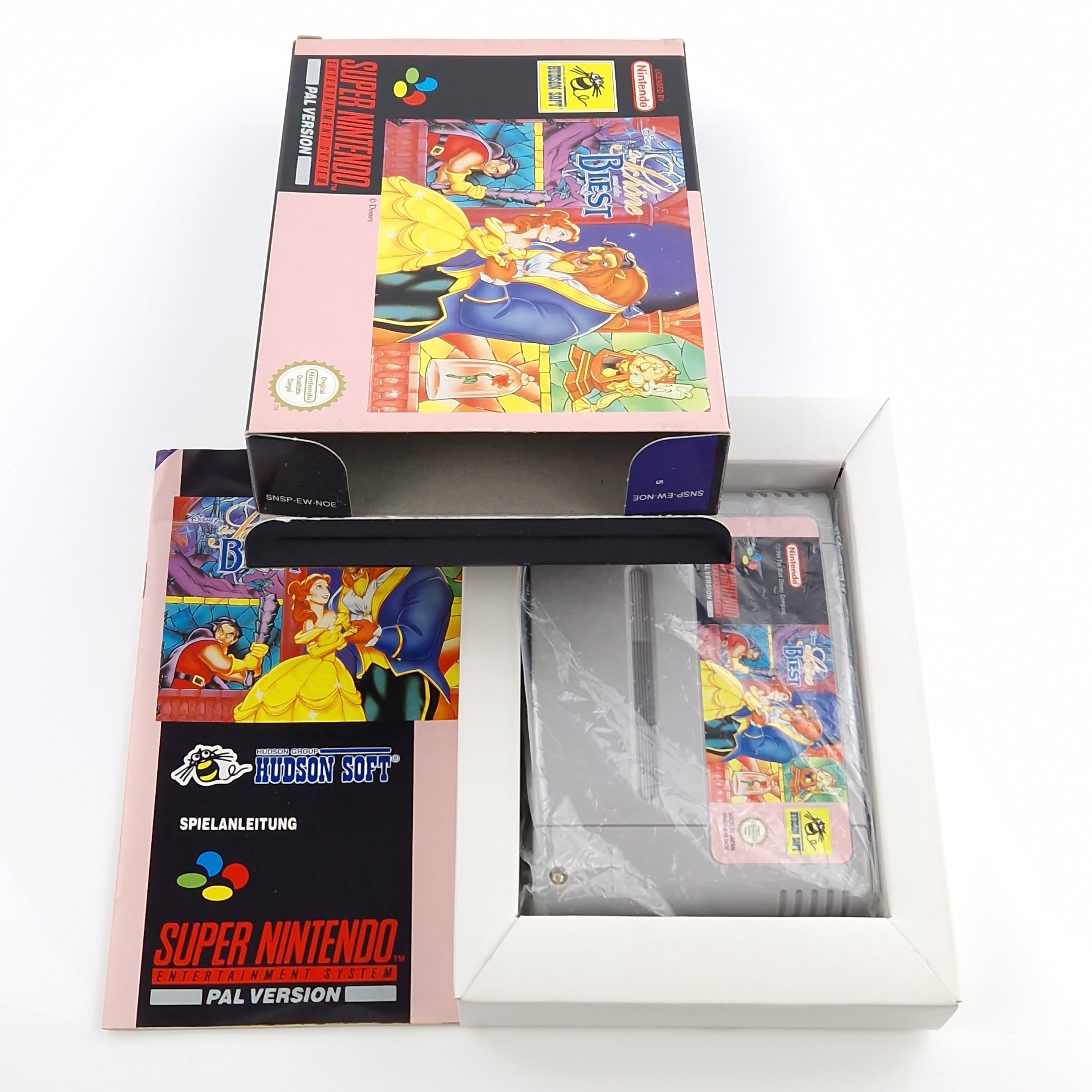 Super Nintendo Spiel – Disney Die Schöne und das Biest OVP