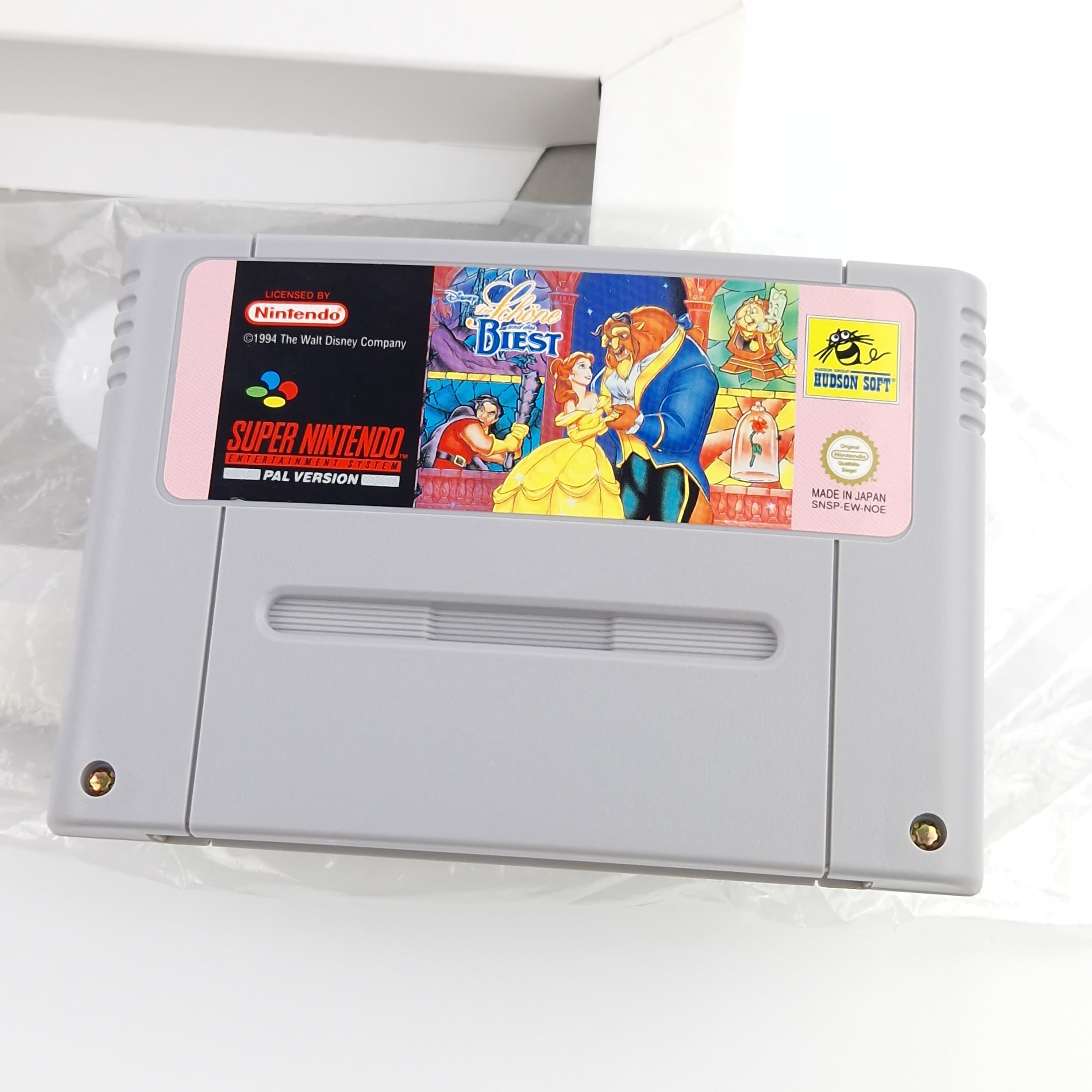 Super Nintendo Spiel – Disney Die Schöne und das Biest OVP