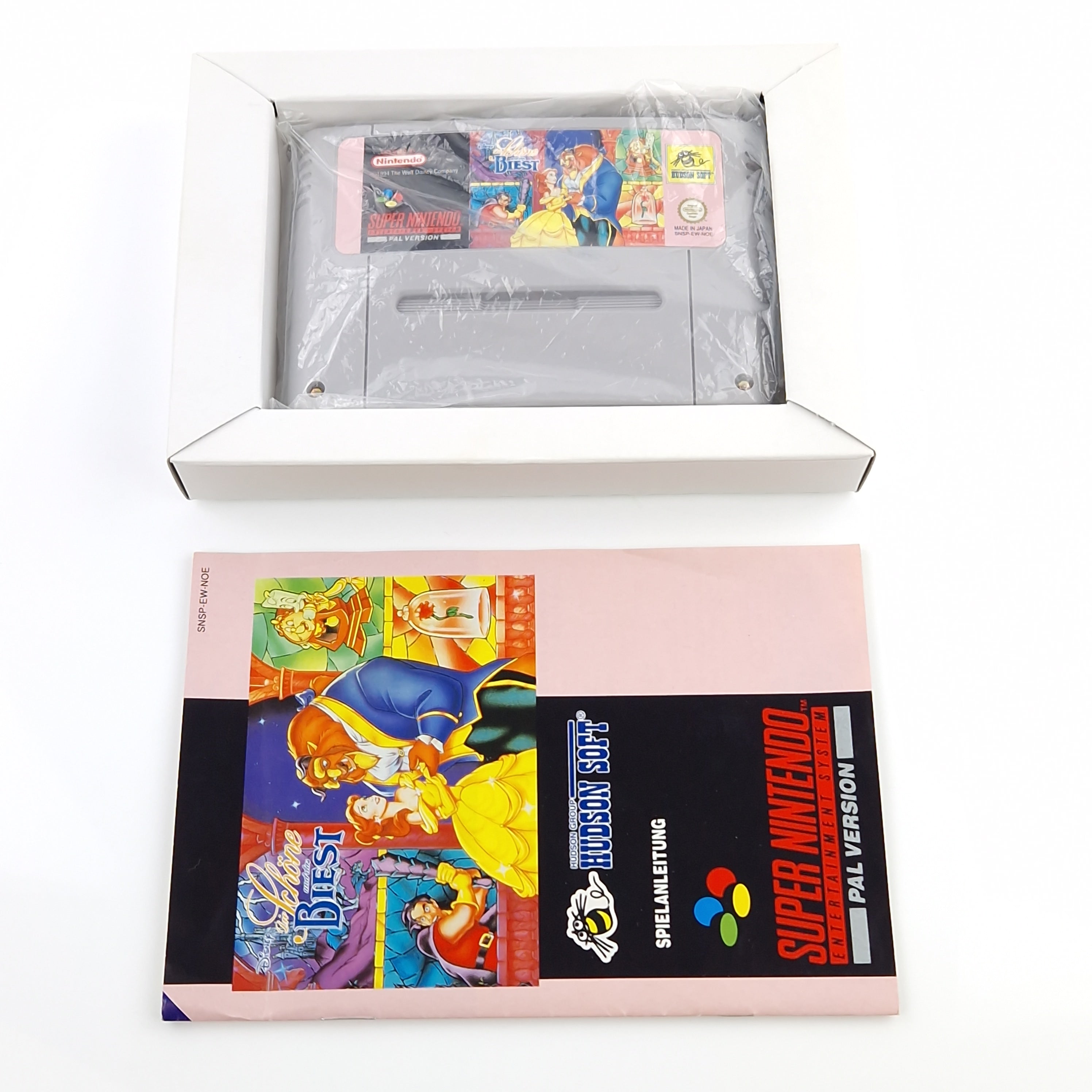 Super Nintendo Spiel – Disney Die Schöne und das Biest OVP