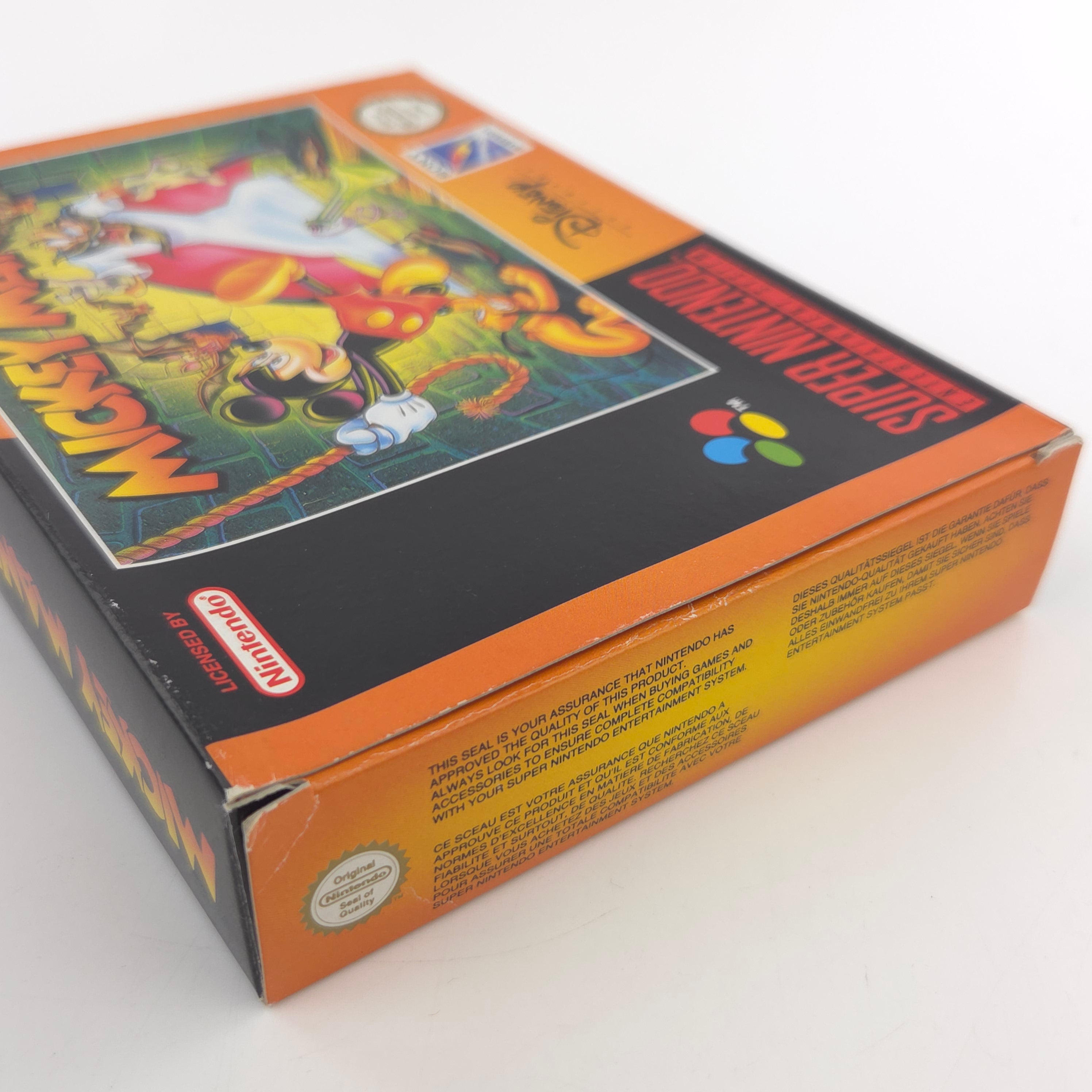Super Nintendo Spiel – Disney Mickey Mania (SNES)