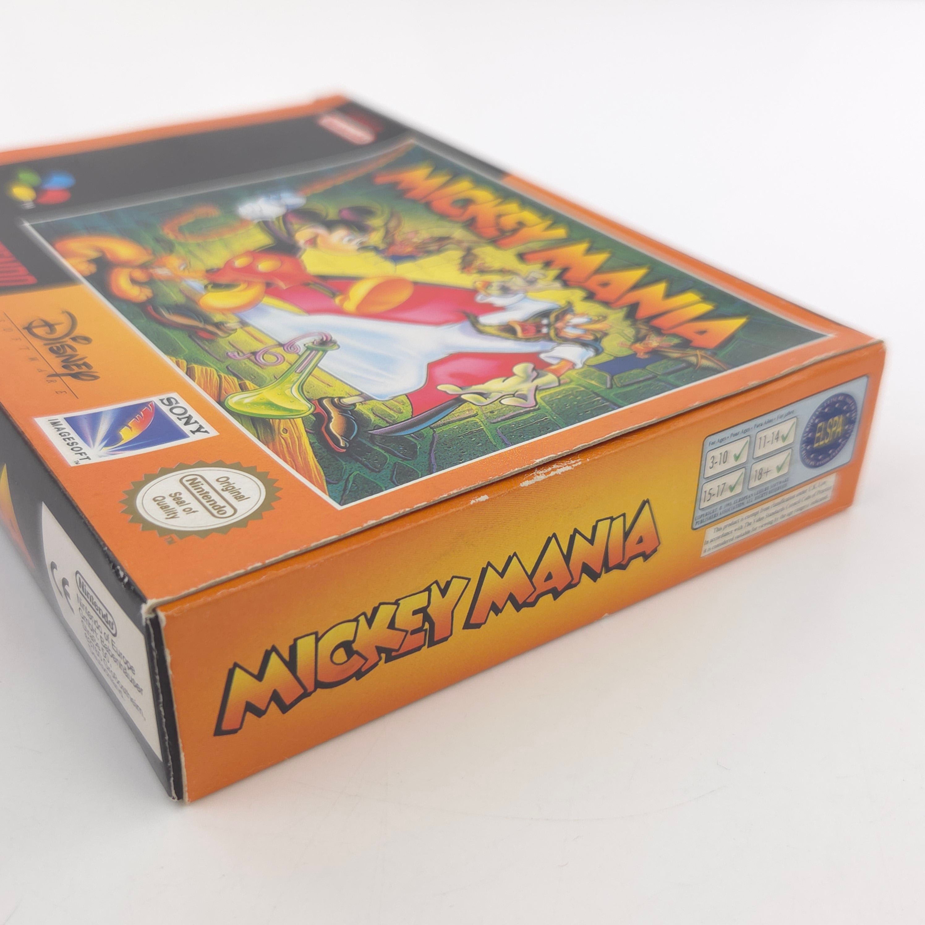 Super Nintendo Spiel – Disney Mickey Mania (SNES)