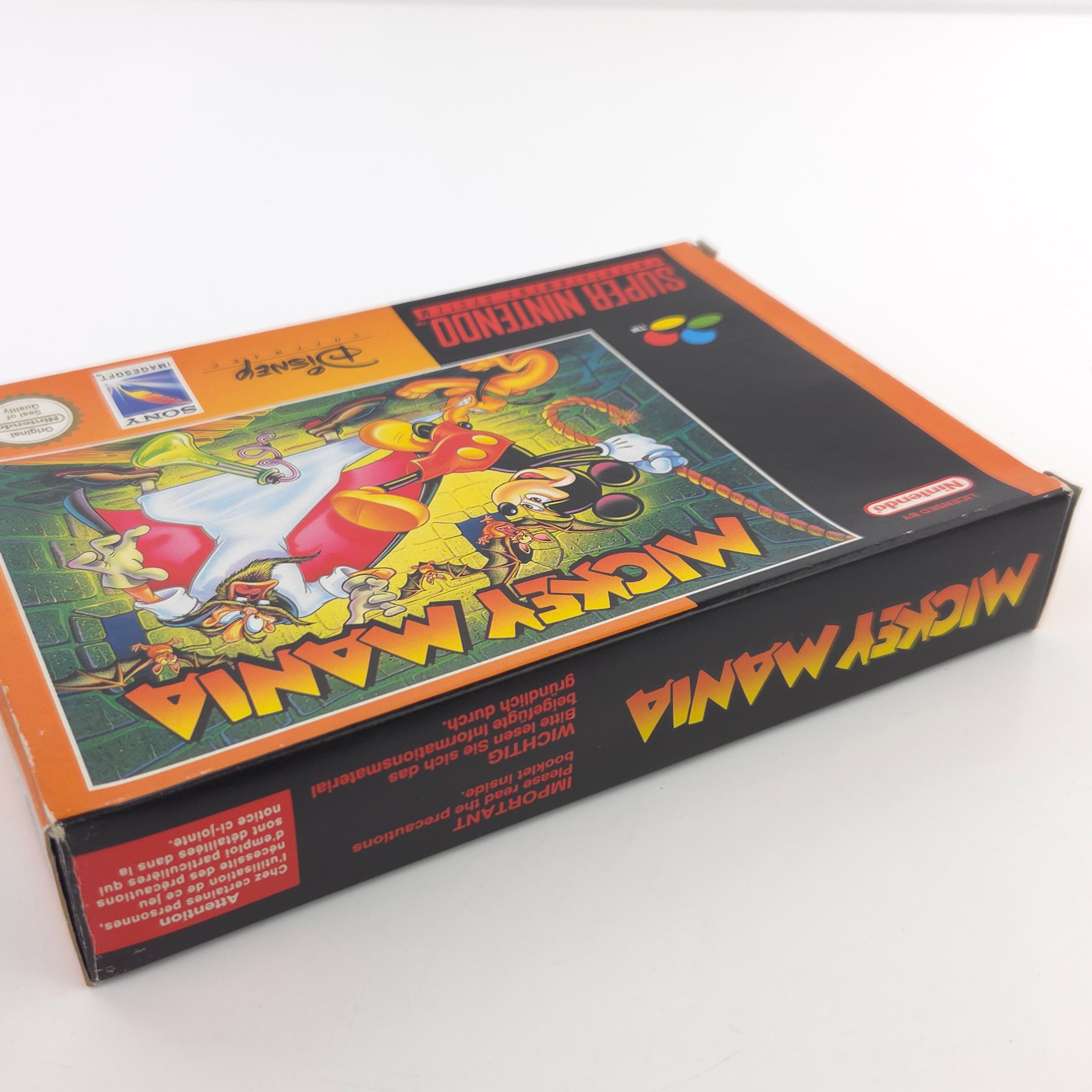 Super Nintendo Spiel – Disney Mickey Mania (SNES)