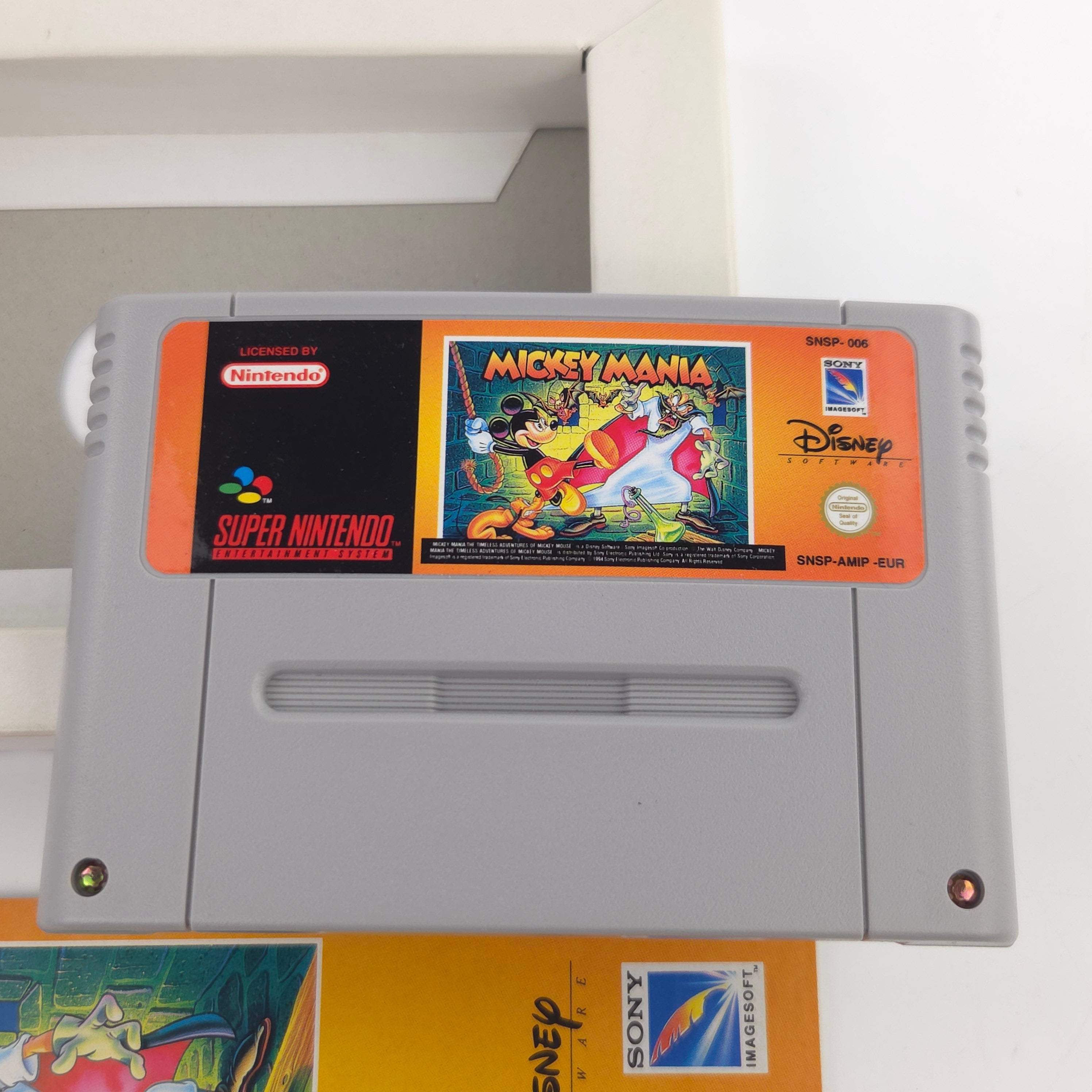 Super Nintendo Spiel – Disney Mickey Mania (SNES)