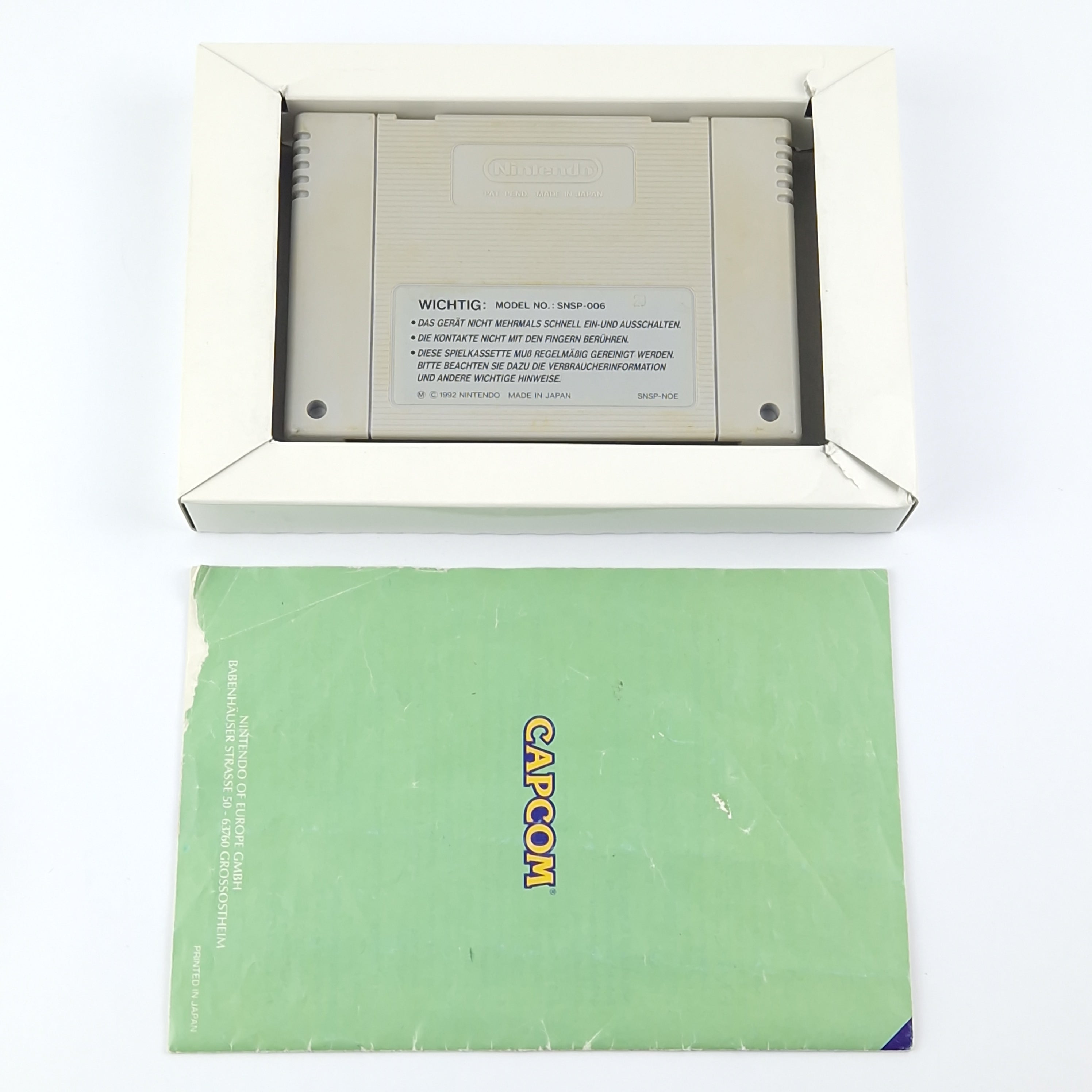 Super Nintendo Spiel – Disneys Aladdin OVP PAL CIB