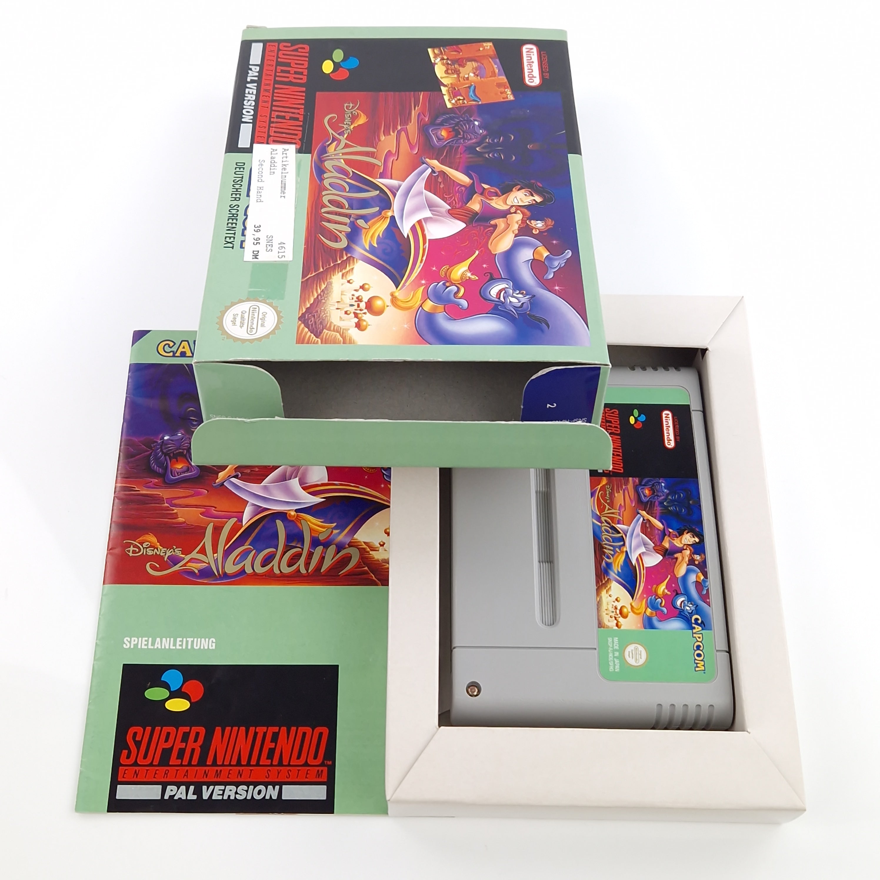 Super Nintendo Spiel – Disneys Aladdin (SNES PAL NOE)