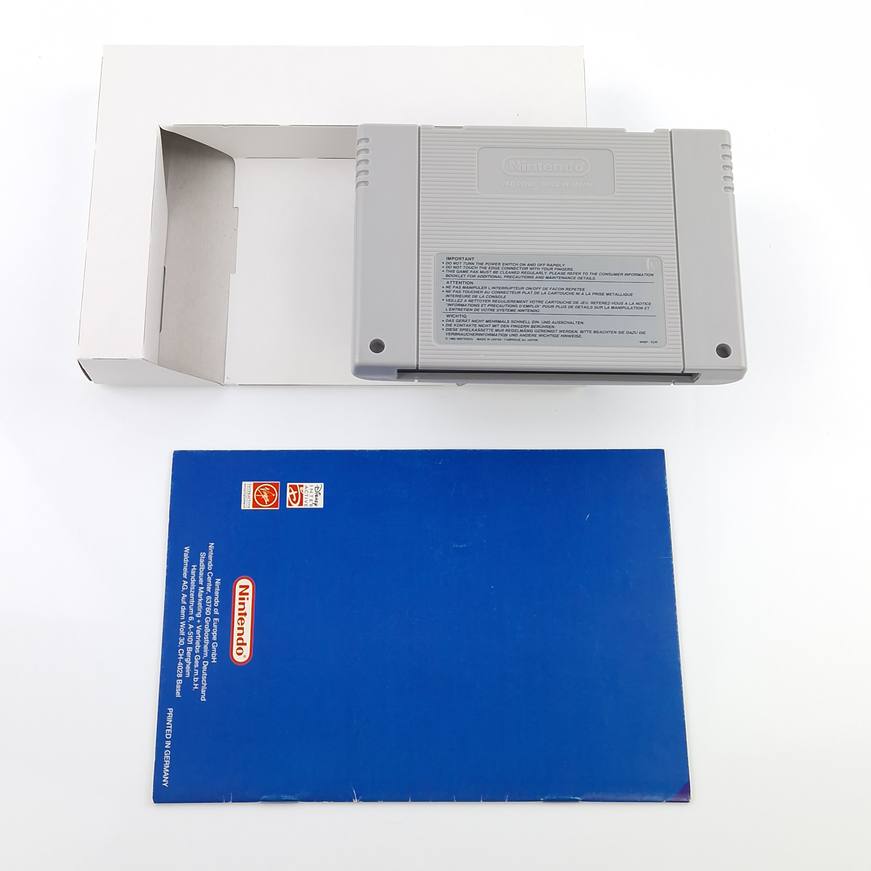 Super Nintendo Spiel – Disneys Dschungelbuch SNES PAL OVP