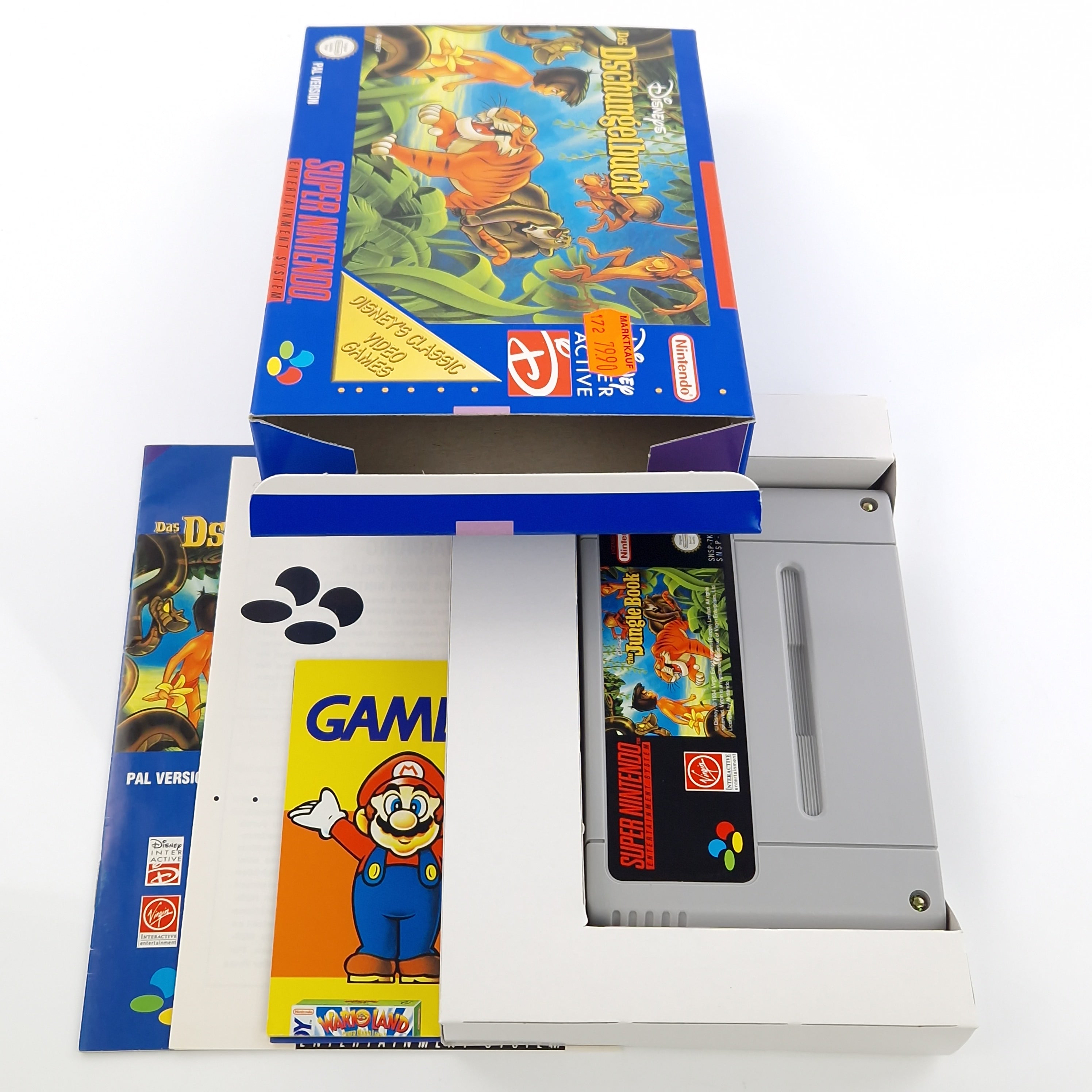 Super Nintendo Spiel – Disneys Dschungelbuch SNES PAL OVP