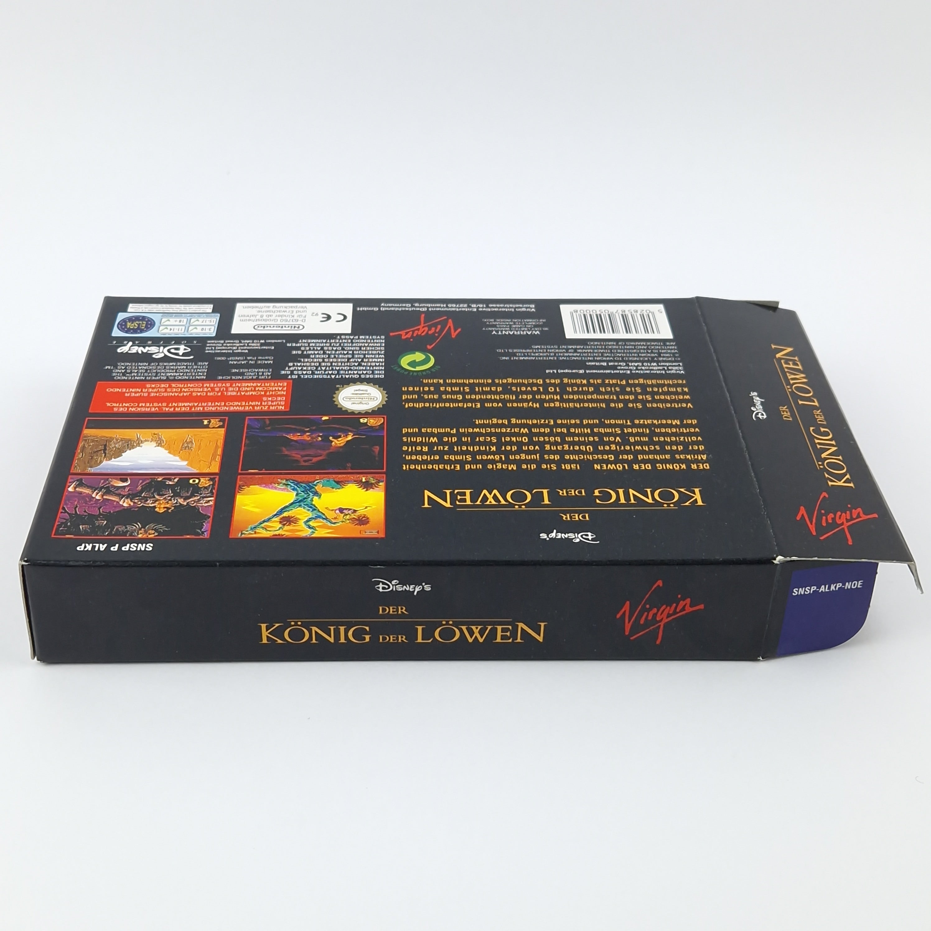 Super Nintendo Spiel – Disneys König der Löwen SNES OVP PAL