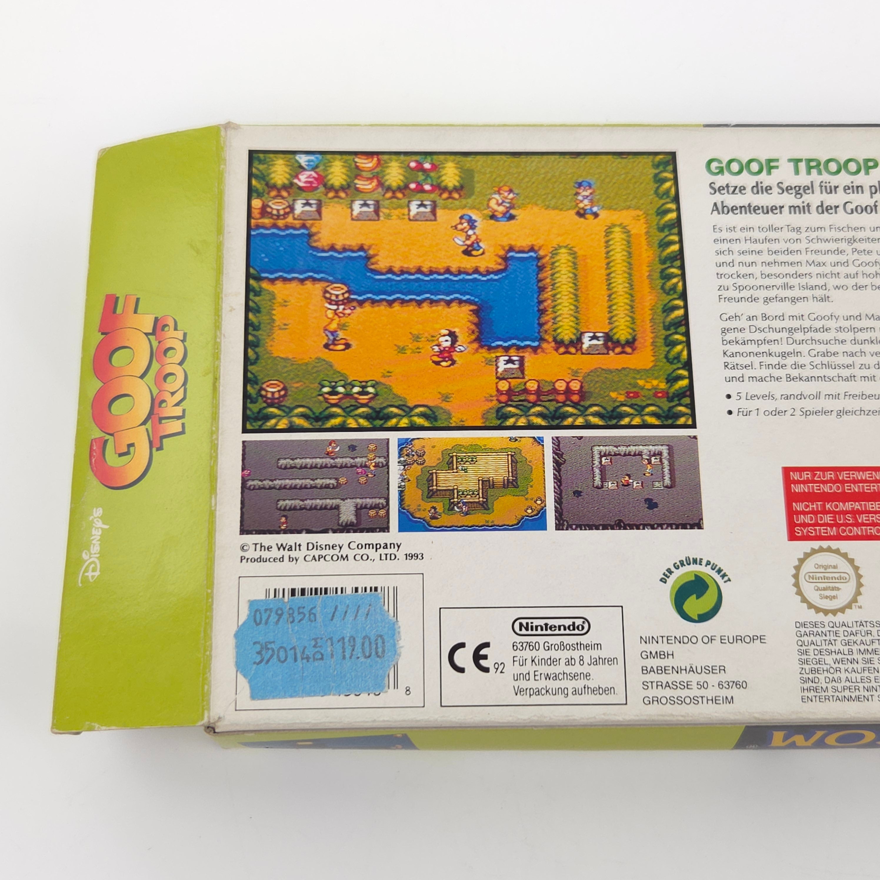 Super Nintendo Spiel – Disneys Goof Troop (SNES OVP)