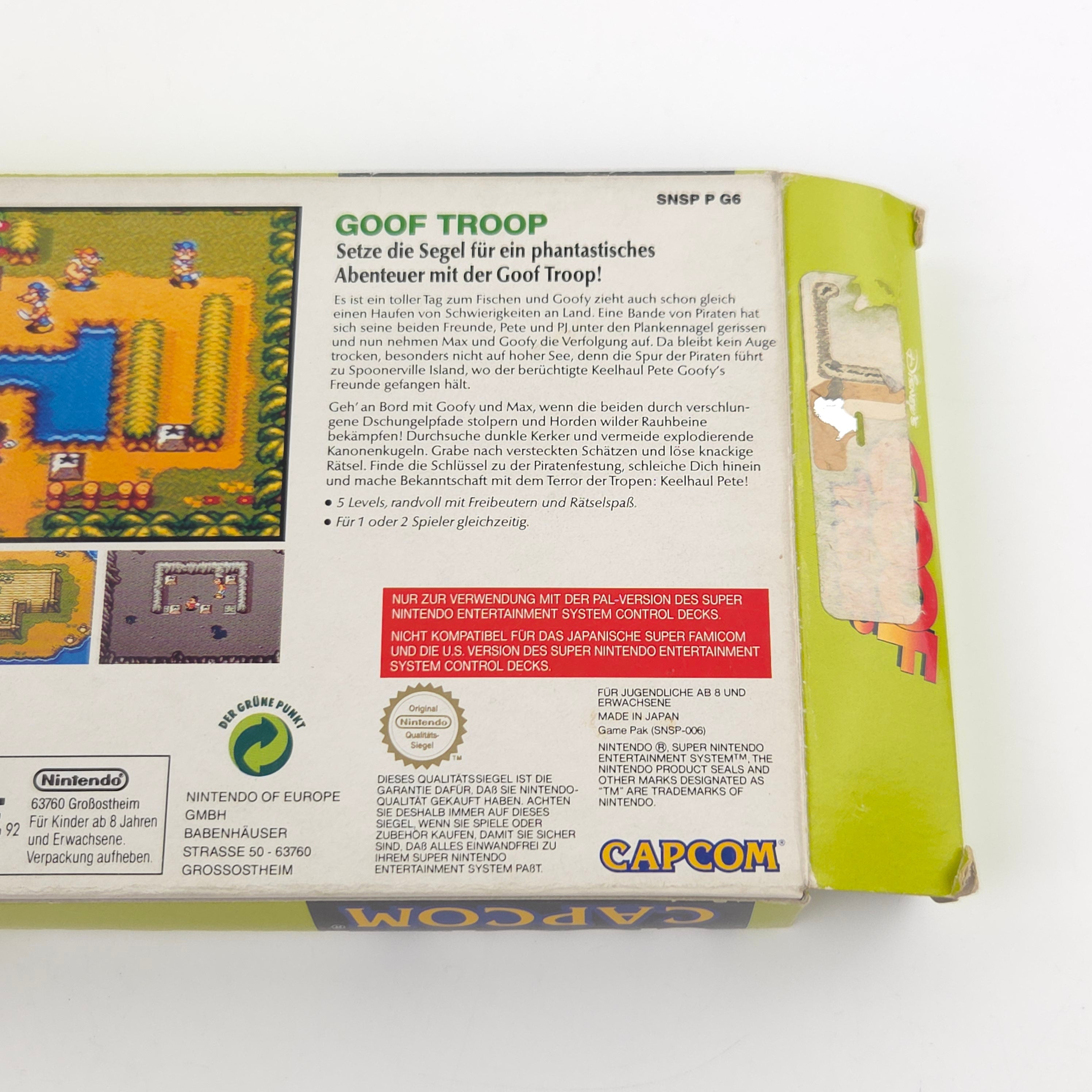 Super Nintendo Spiel – Disneys Goof Troop (SNES OVP)