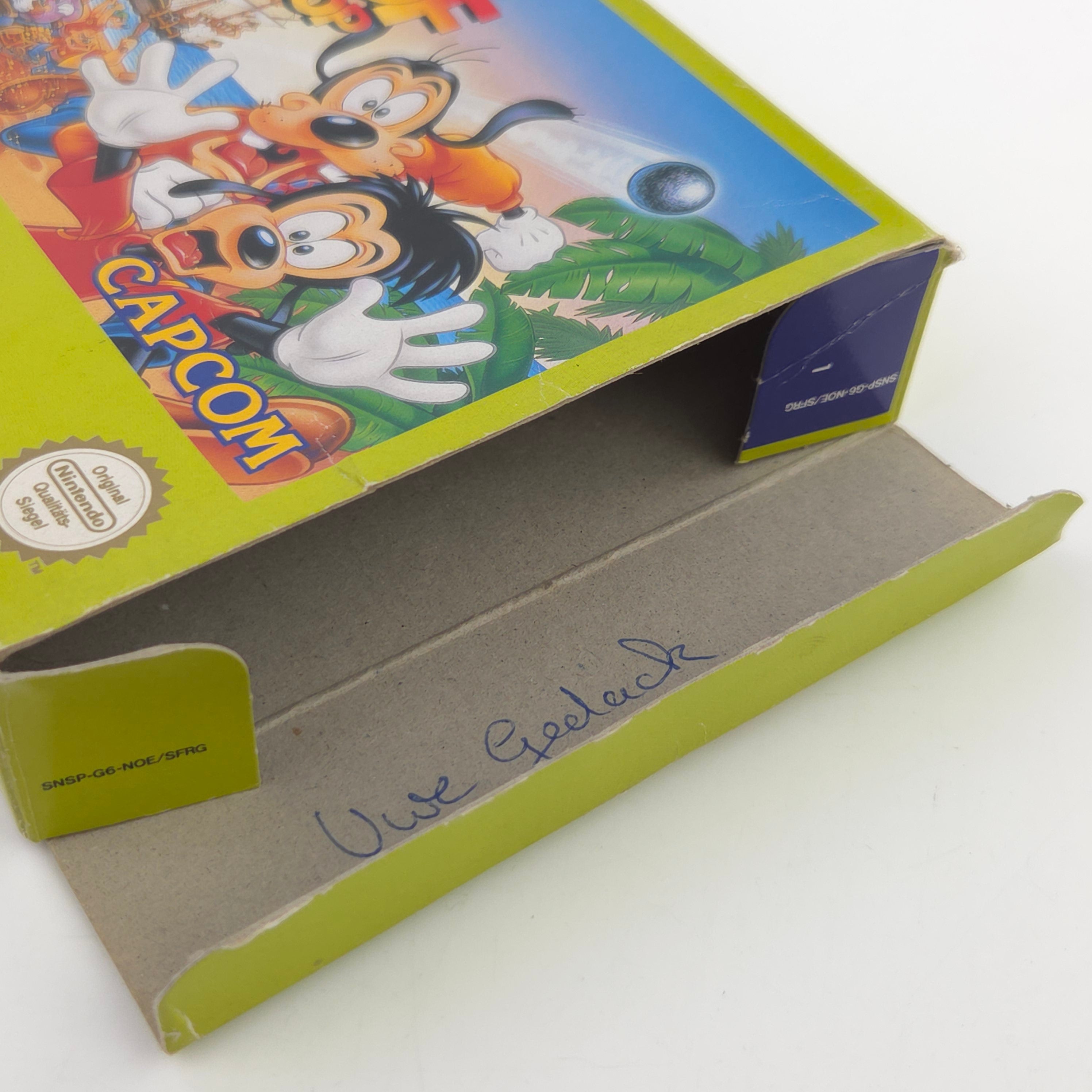 Super Nintendo Spiel – Disneys Goof Troop (SNES OVP)