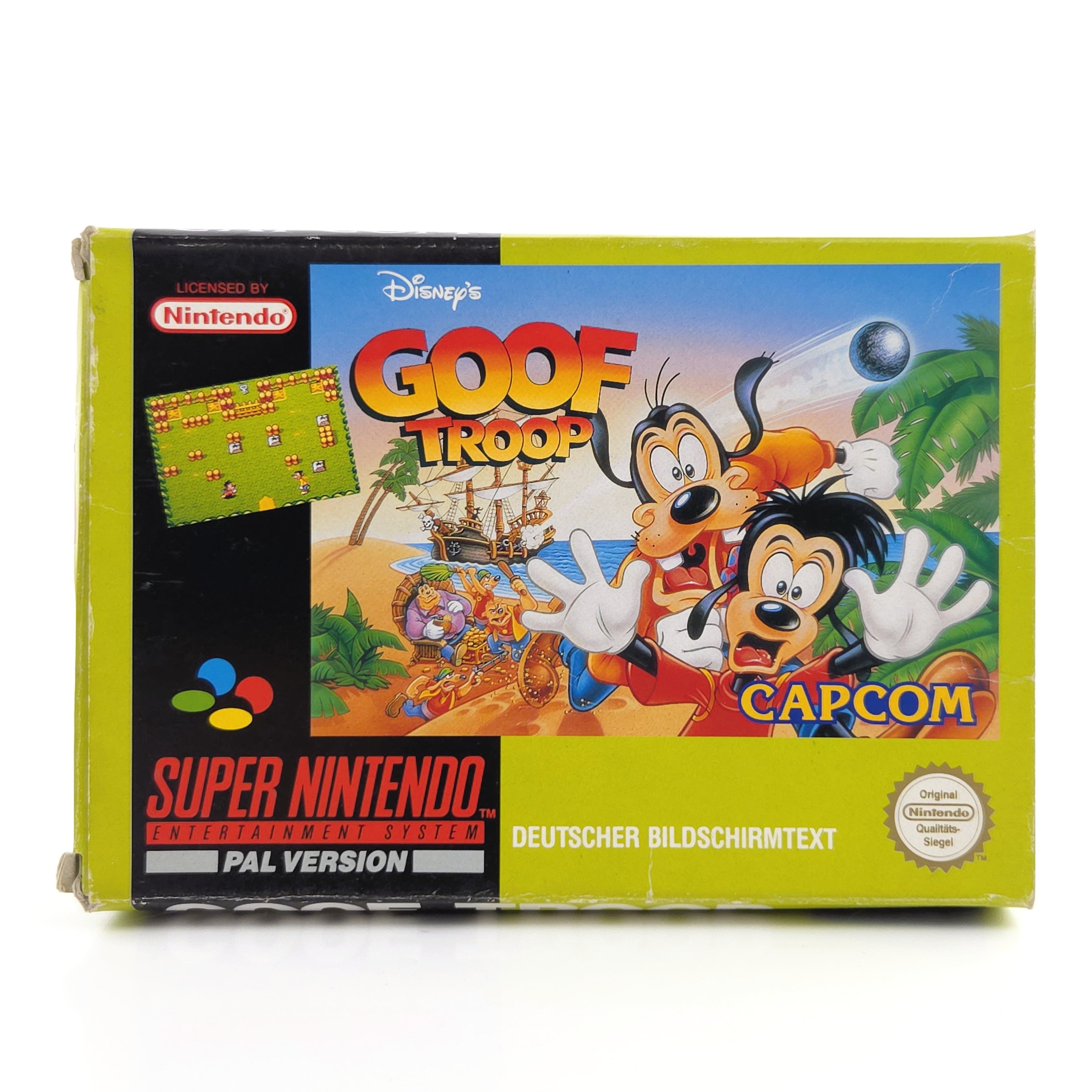 Super Nintendo Spiel – Disneys Goof Troop (SNES OVP)
