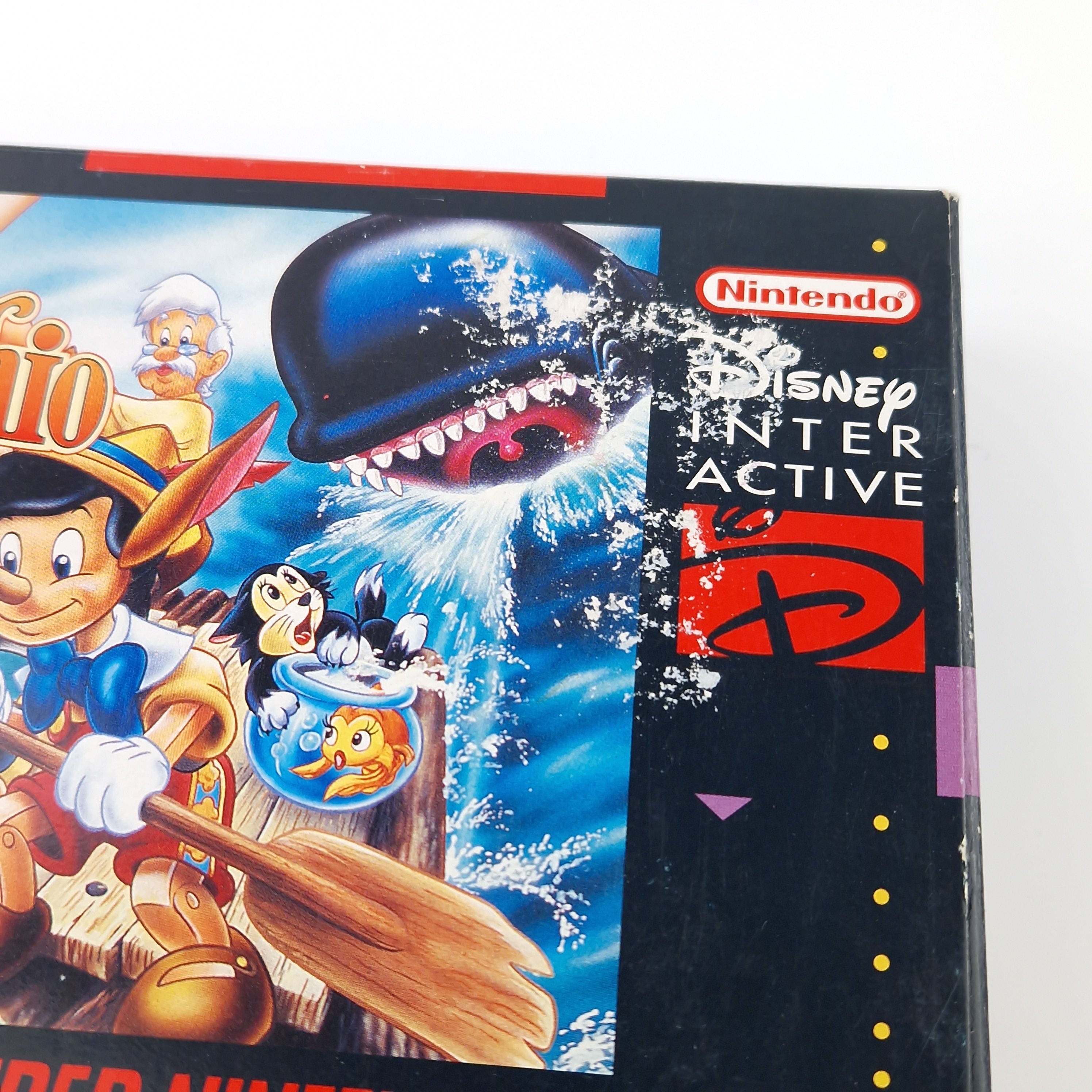 Super Nintendo Spiel – Disneys Pinocchio SNES PAL OVP