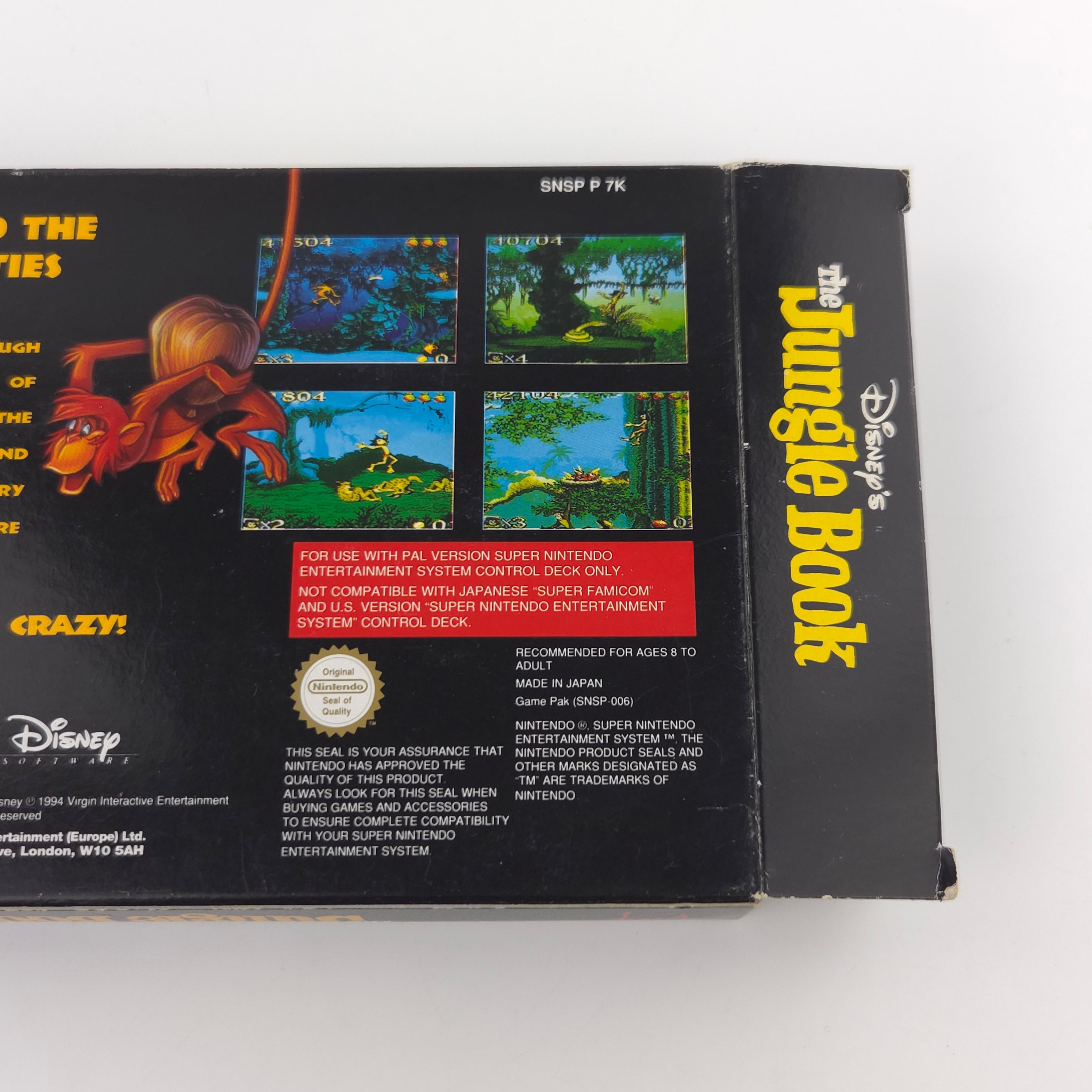 Super Nintendo Spiel – Disneys The Jungle Book (SNES)