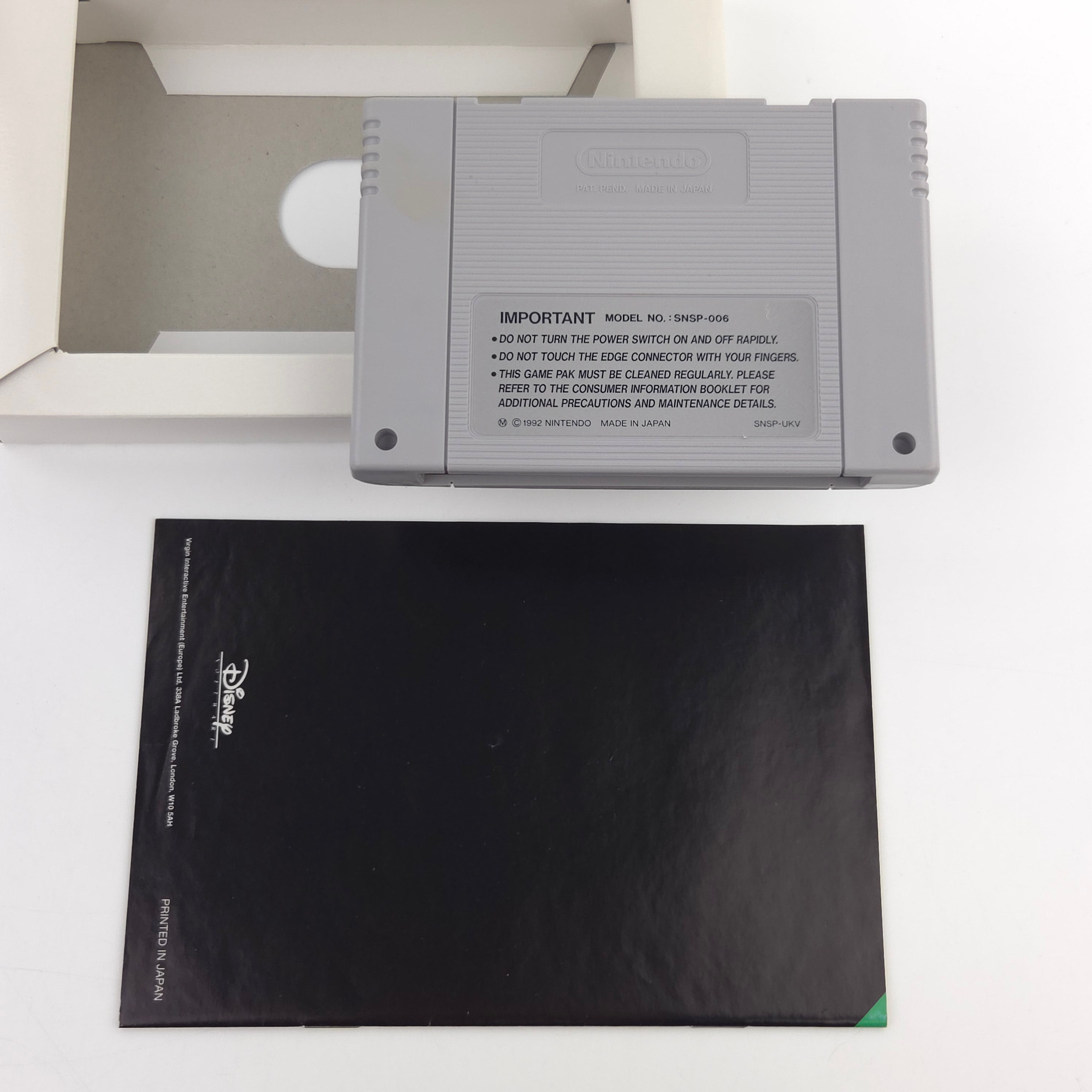 Super Nintendo Spiel – Disneys The Jungle Book (SNES)