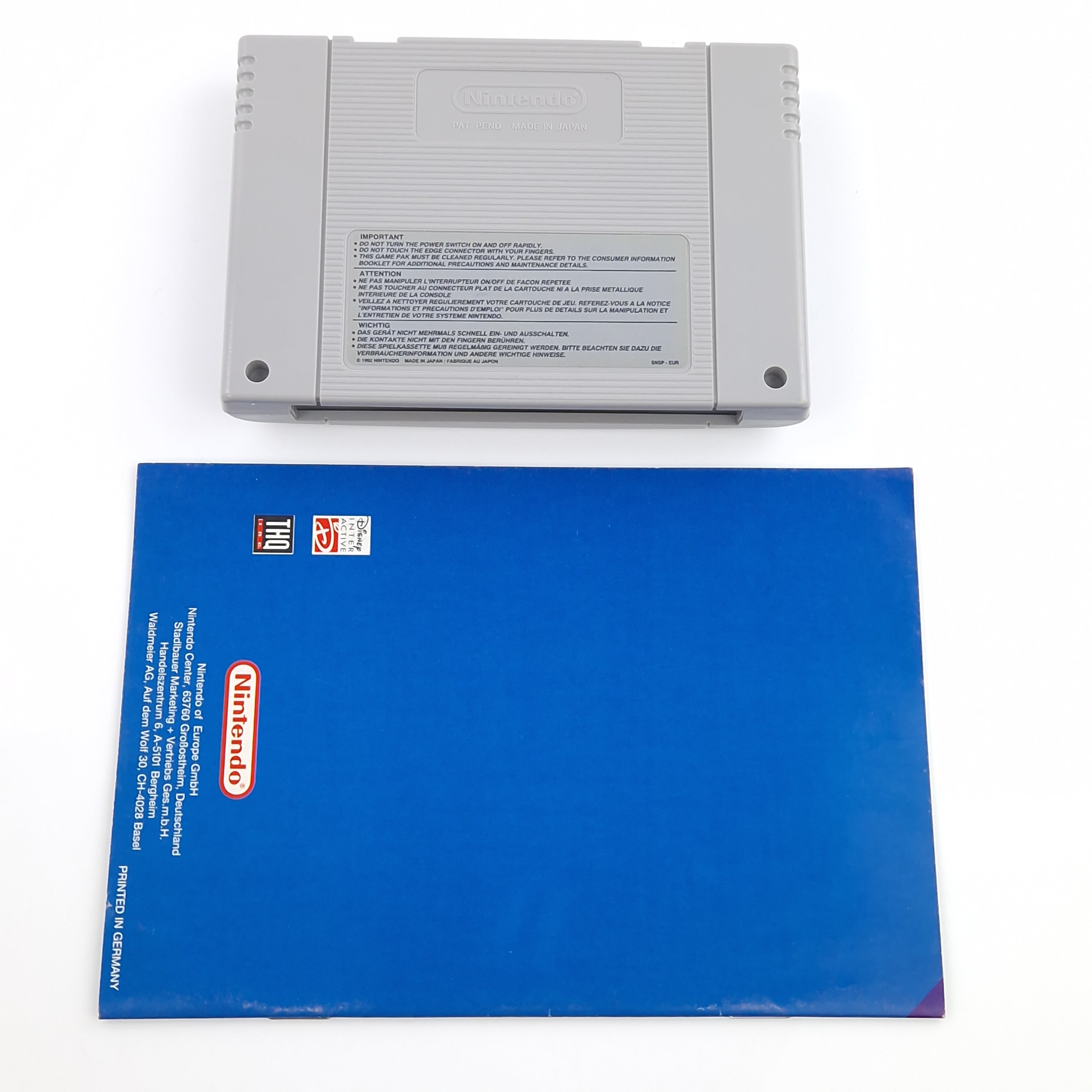 Super Nintendo Spiel – Disneys Timon & Pumbaas Spielesammlung