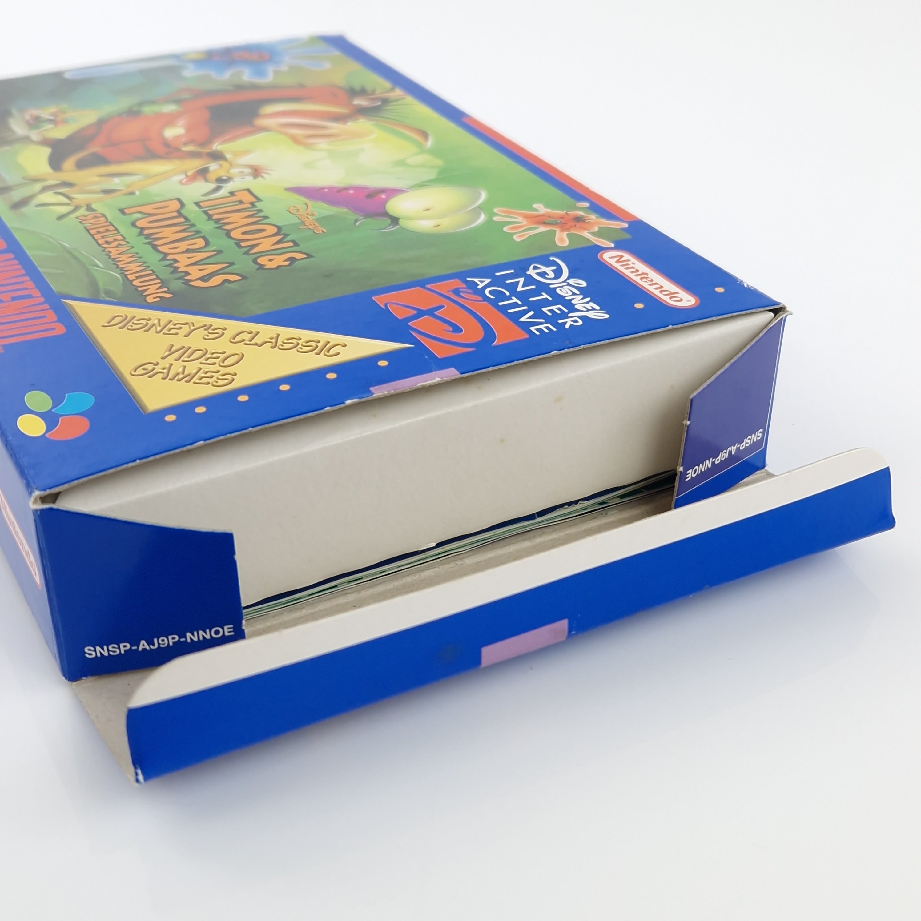 Super Nintendo Spiel – Disneys Timon Pumbaa Spielesammlung OVP PAL