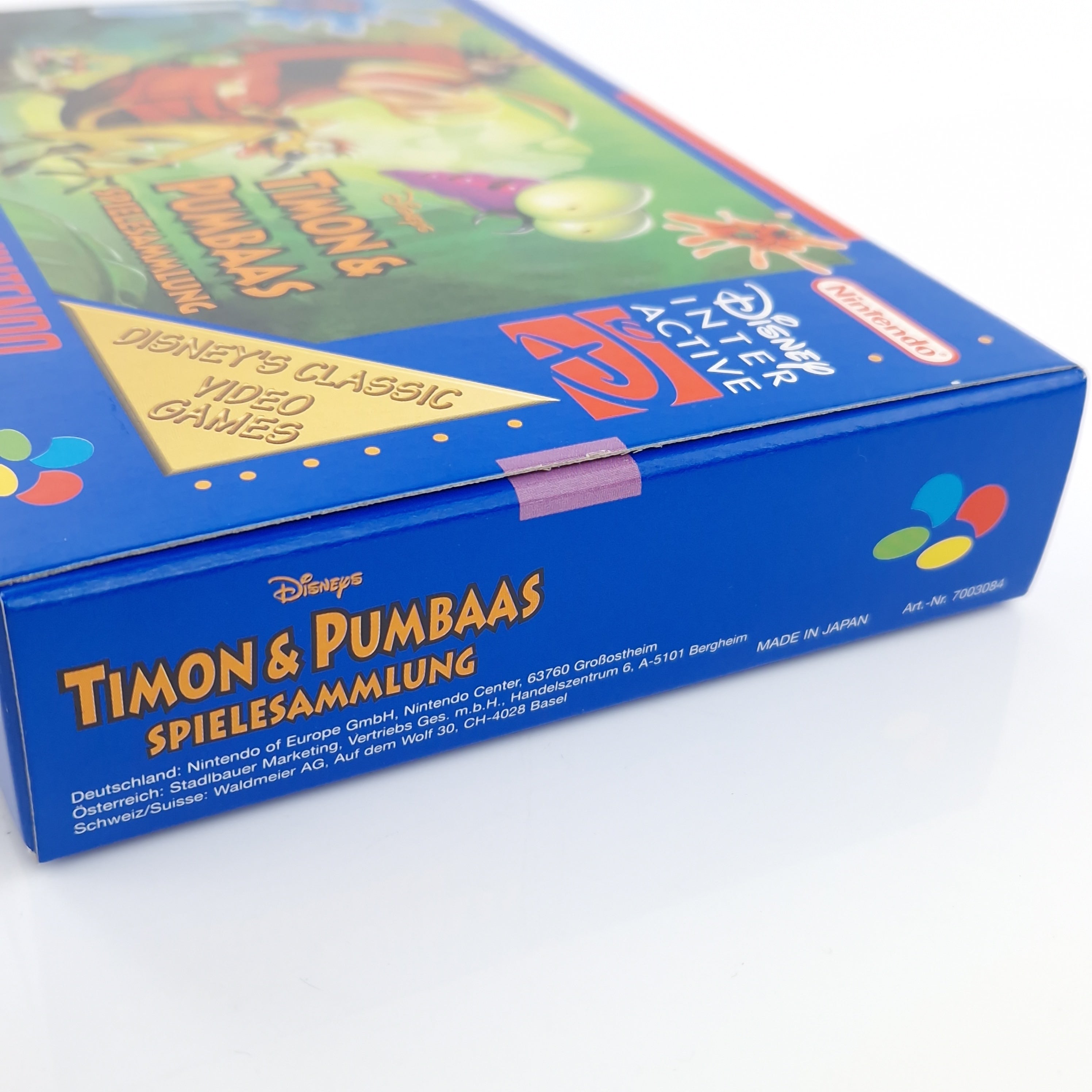Super Nintendo Spiel – Disneys Timon & Pumbaas Spielesammlung