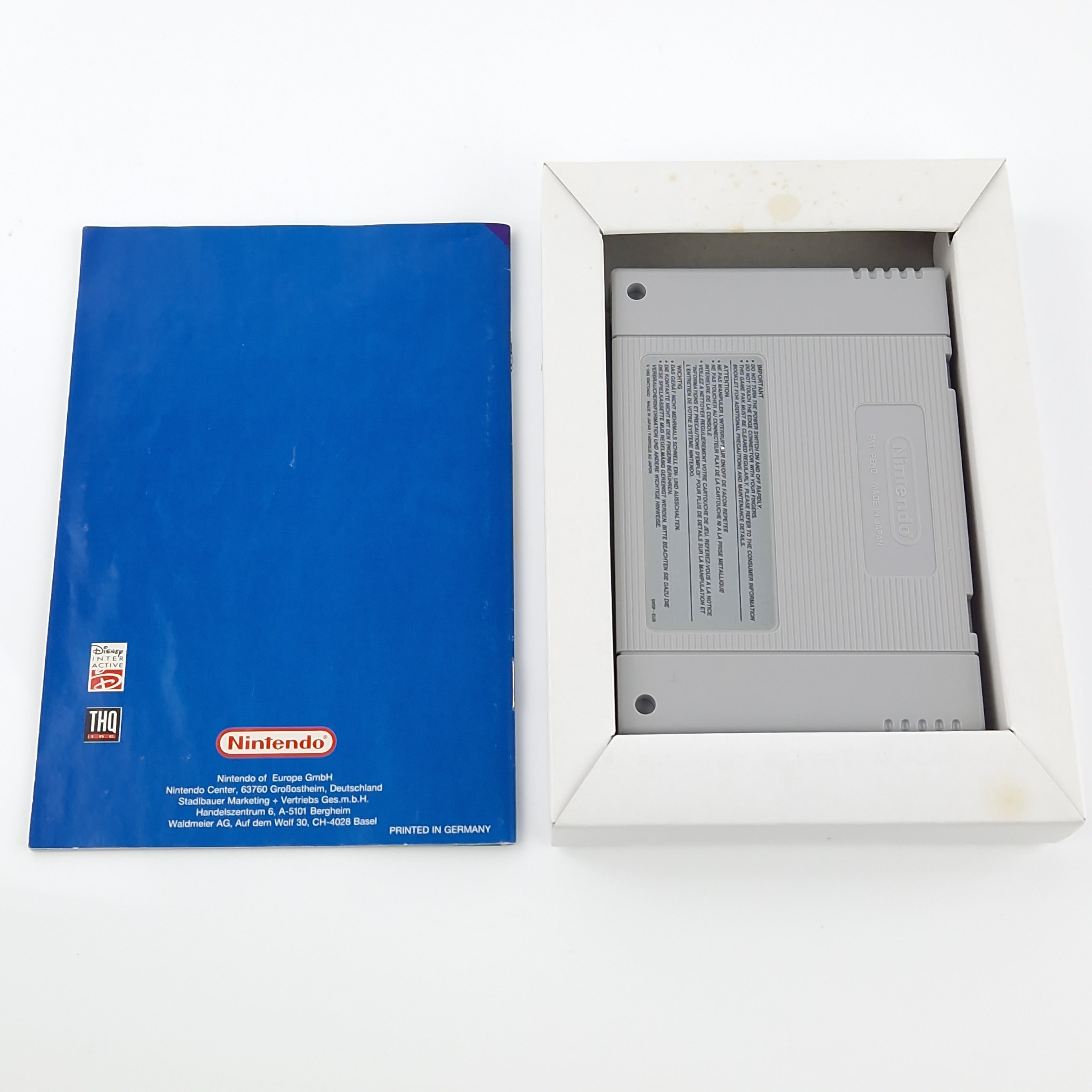 Super Nintendo Spiel – Disneys Timon Pumbaa Spielesammlung OVP PAL