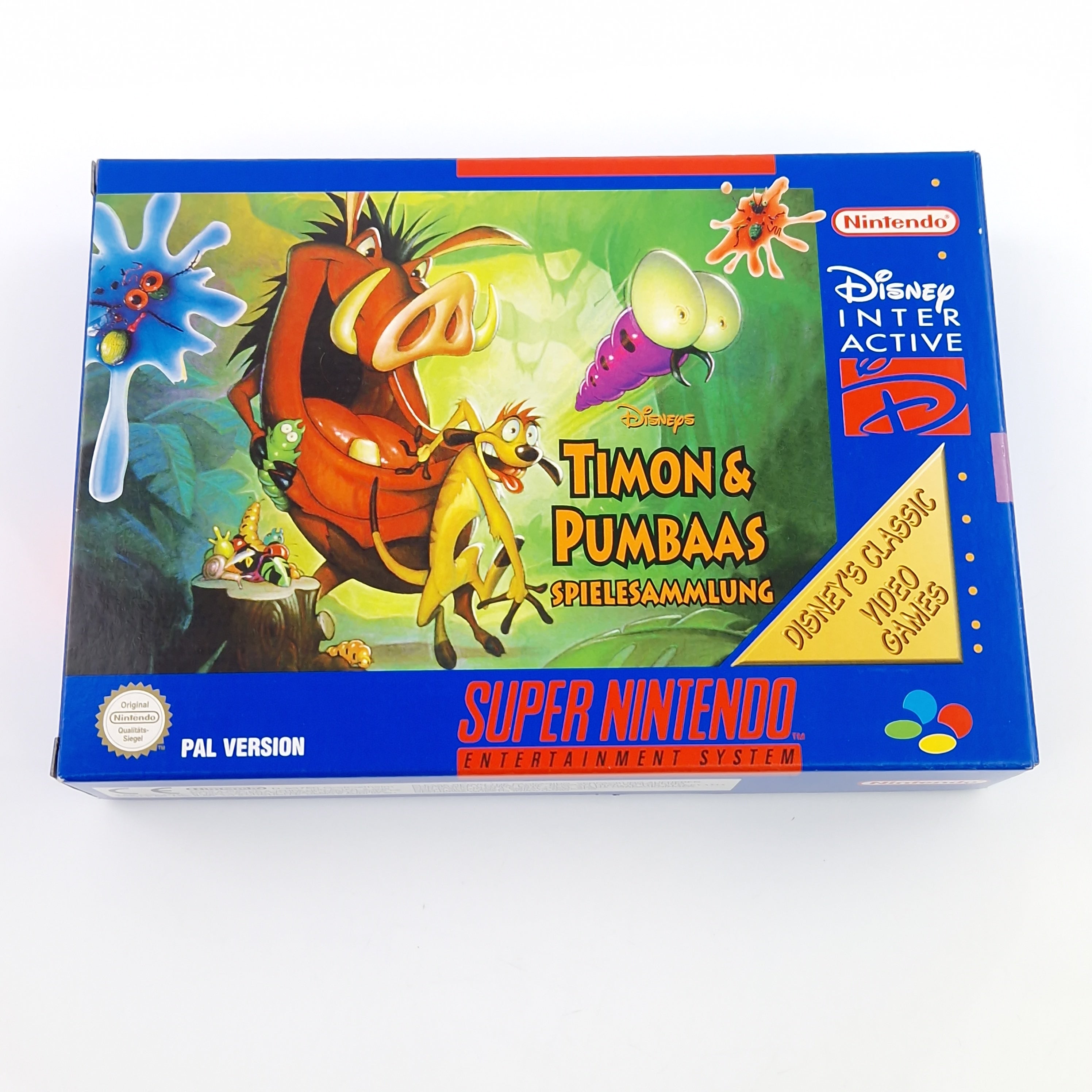 Super Nintendo Spiel – Disneys Timon & Pumbaas Spielesammlung