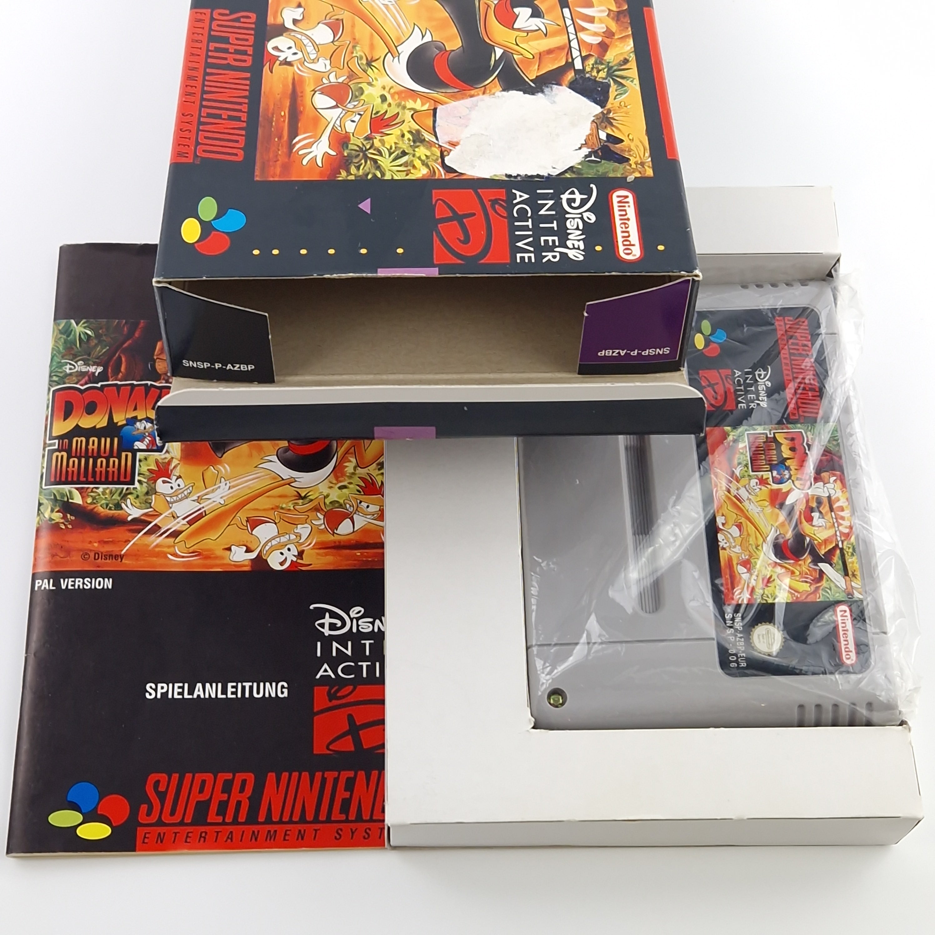 Super Nintendo Spiel – Donald in Maui Mallard SNES PAL OVP