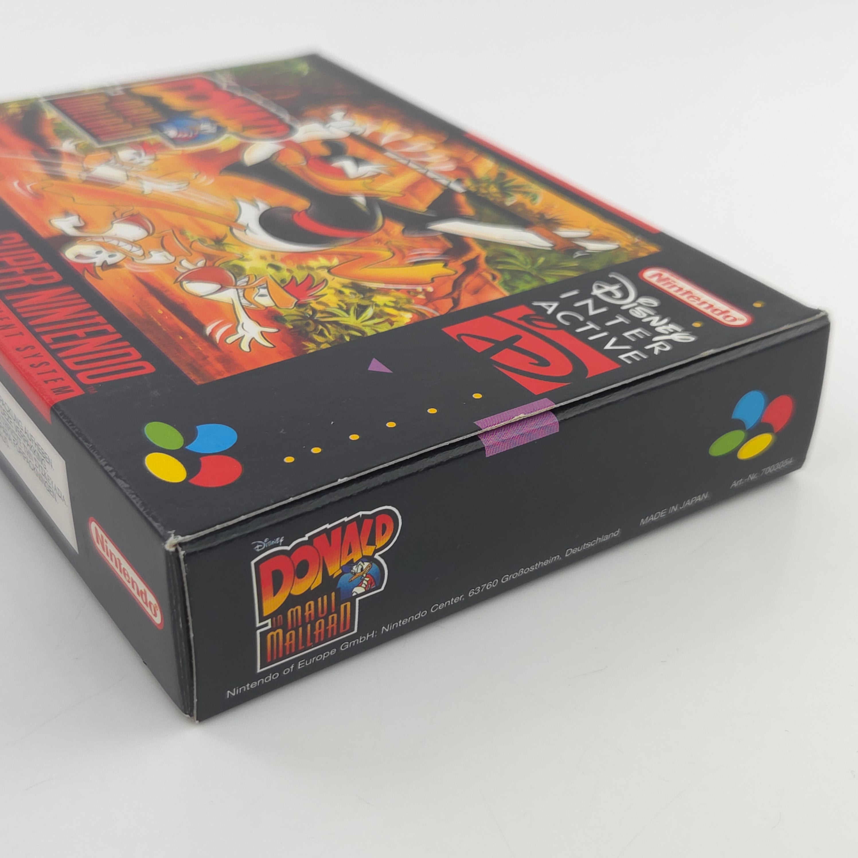 Super Nintendo Spiel – Donald in Maui Mallard SNES OVP PAL