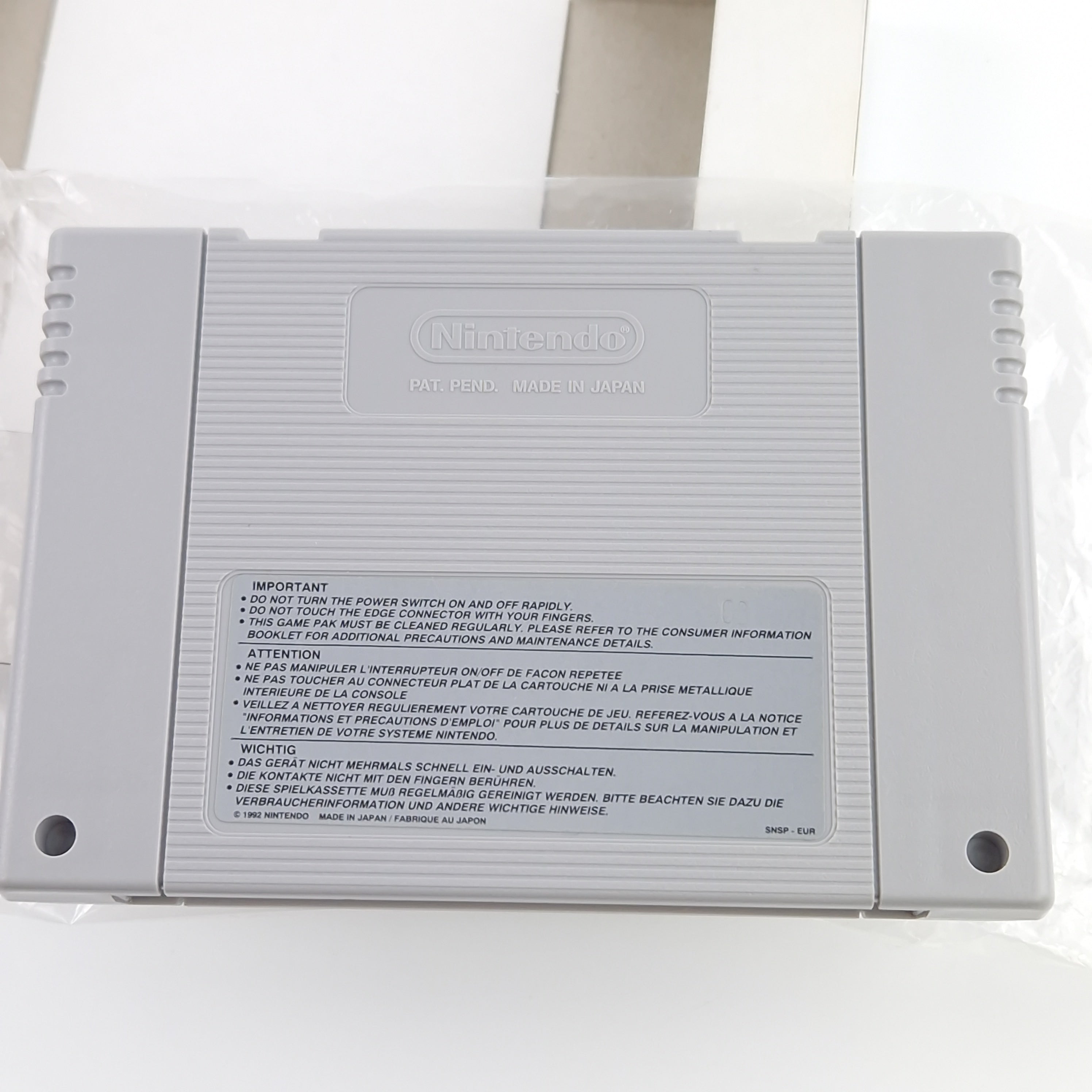 Super Nintendo Spiel – Donald in Maui Mallard SNES PAL OVP