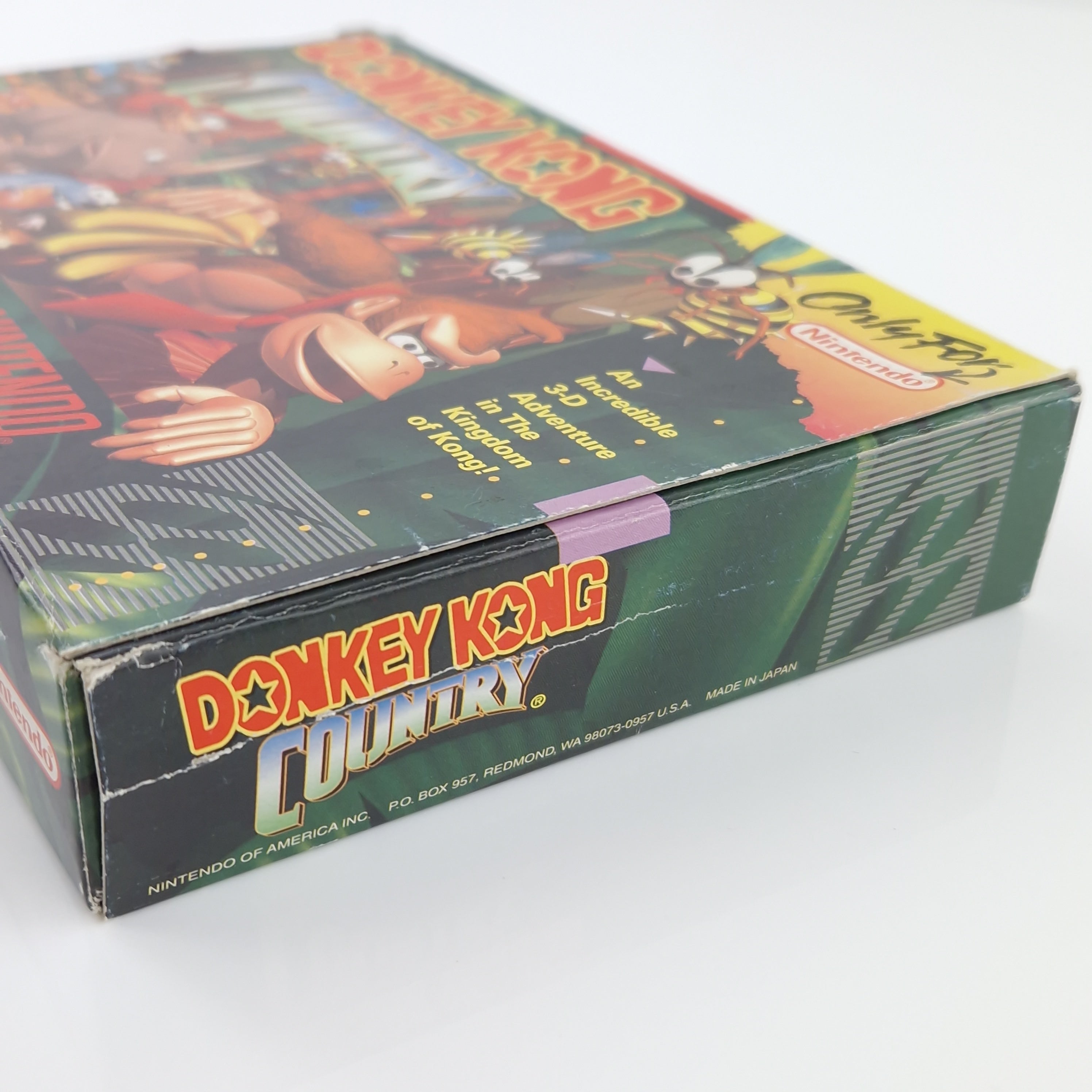 Super Nintendo Spiel – Donkey Kong Country 1 (NTSC OVP)