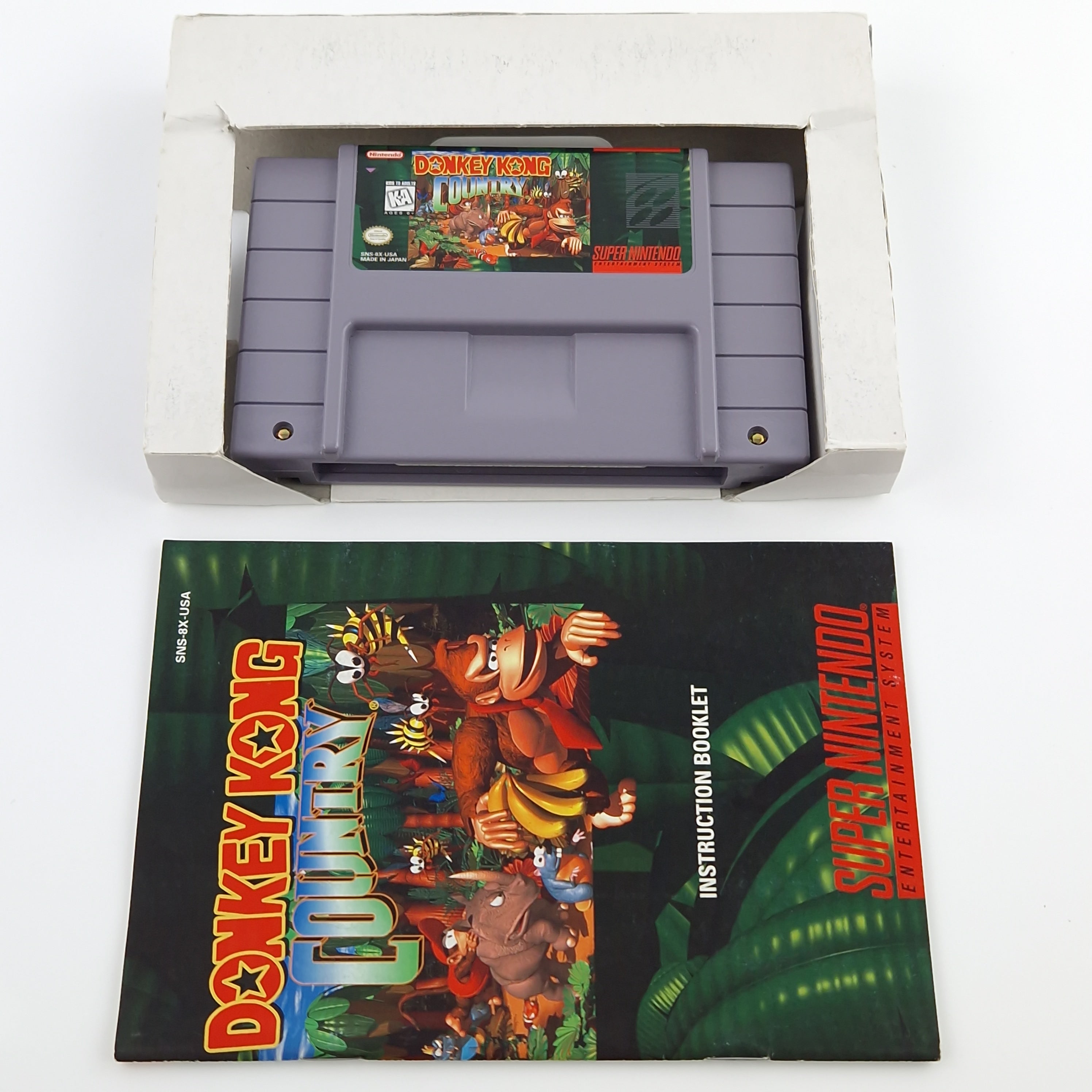 Super Nintendo Spiel – Donkey Kong Country 1 (NTSC OVP)