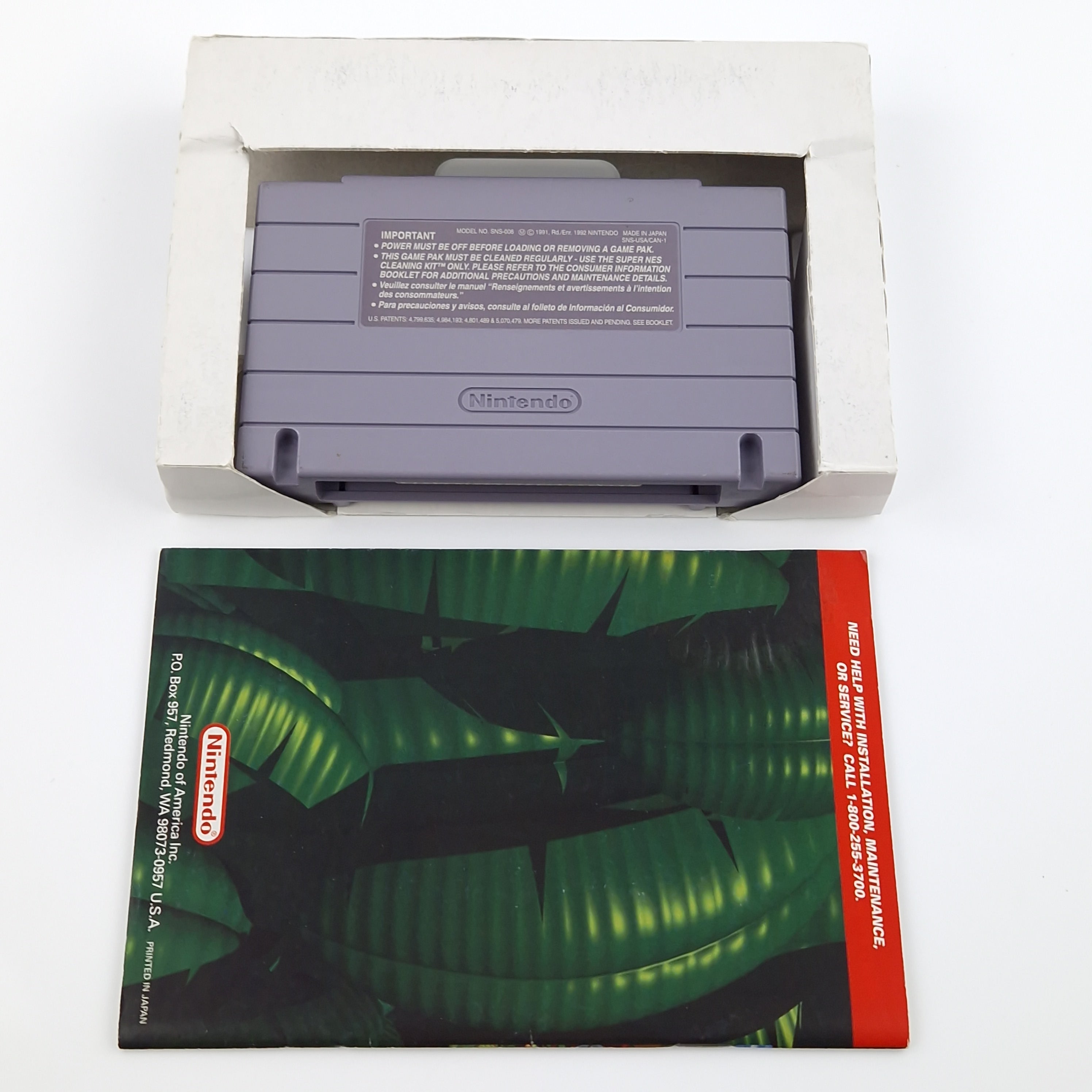 Super Nintendo Spiel – Donkey Kong Country 1 (NTSC OVP)