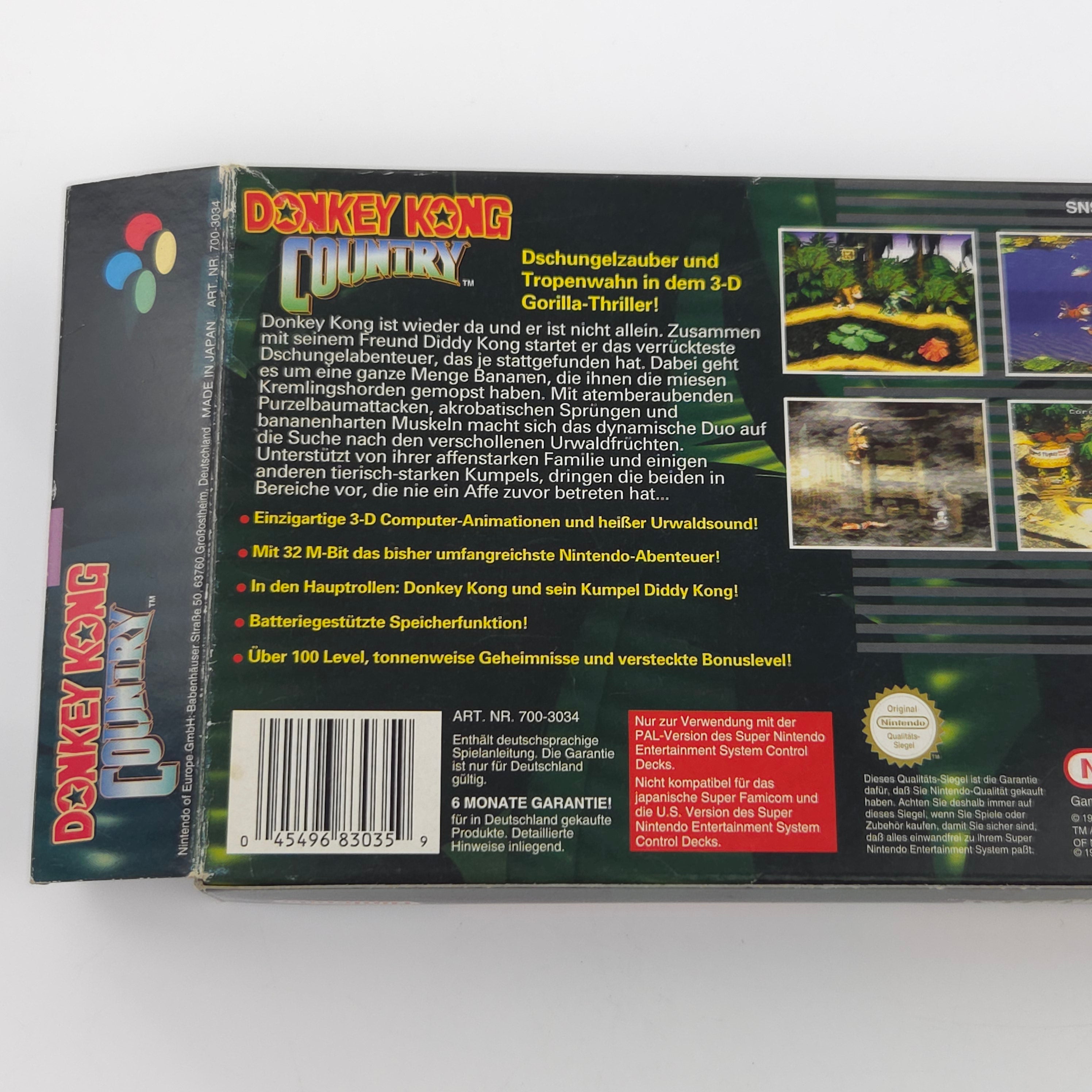 Super Nintendo Spiel – Donkey Kong Country 1 (SNES)