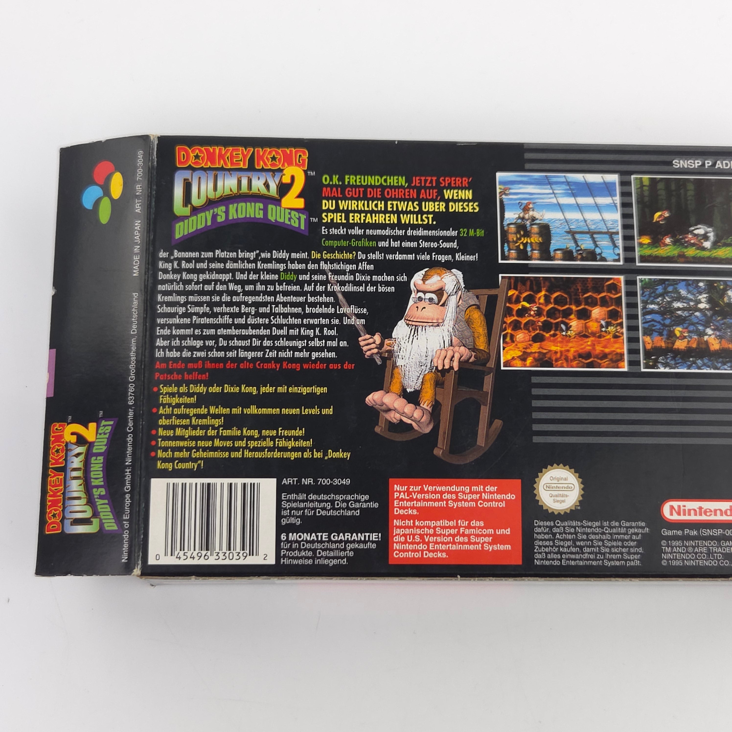 Super Nintendo Spiel – Donkey Kong Country 2 (OVP)
