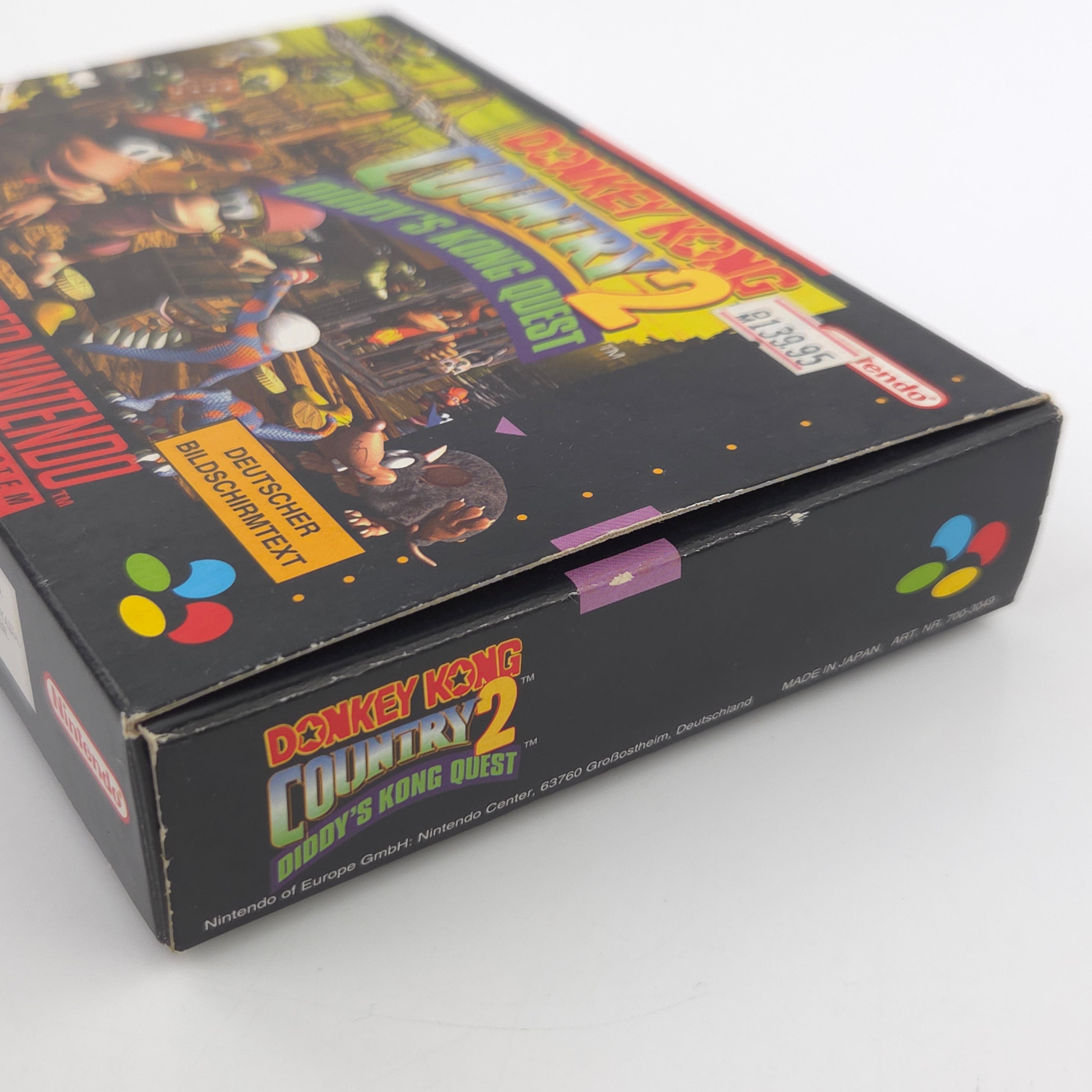 Super Nintendo Spiel – Donkey Kong Country 2 (OVP)