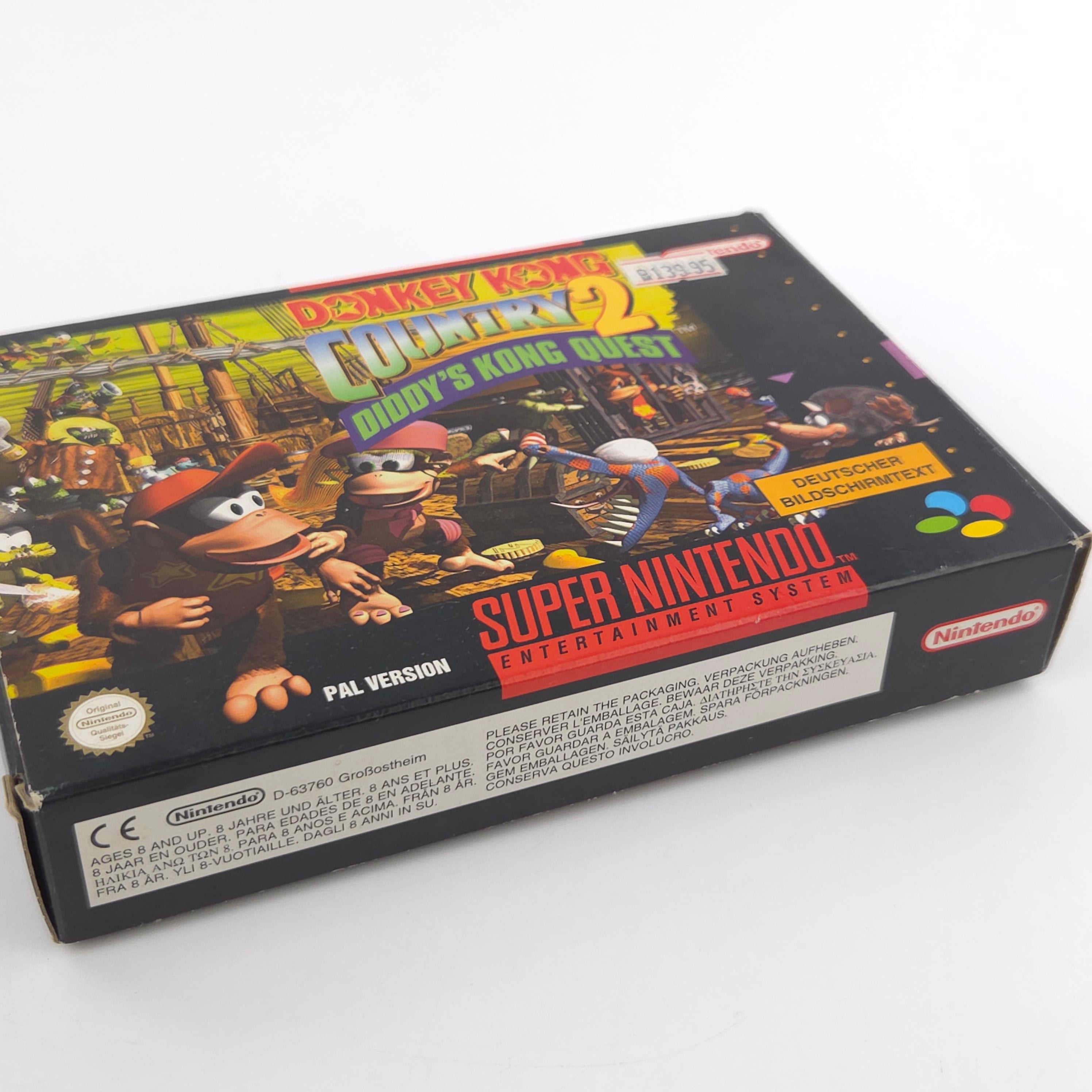 Super Nintendo Spiel – Donkey Kong Country 2 (OVP)