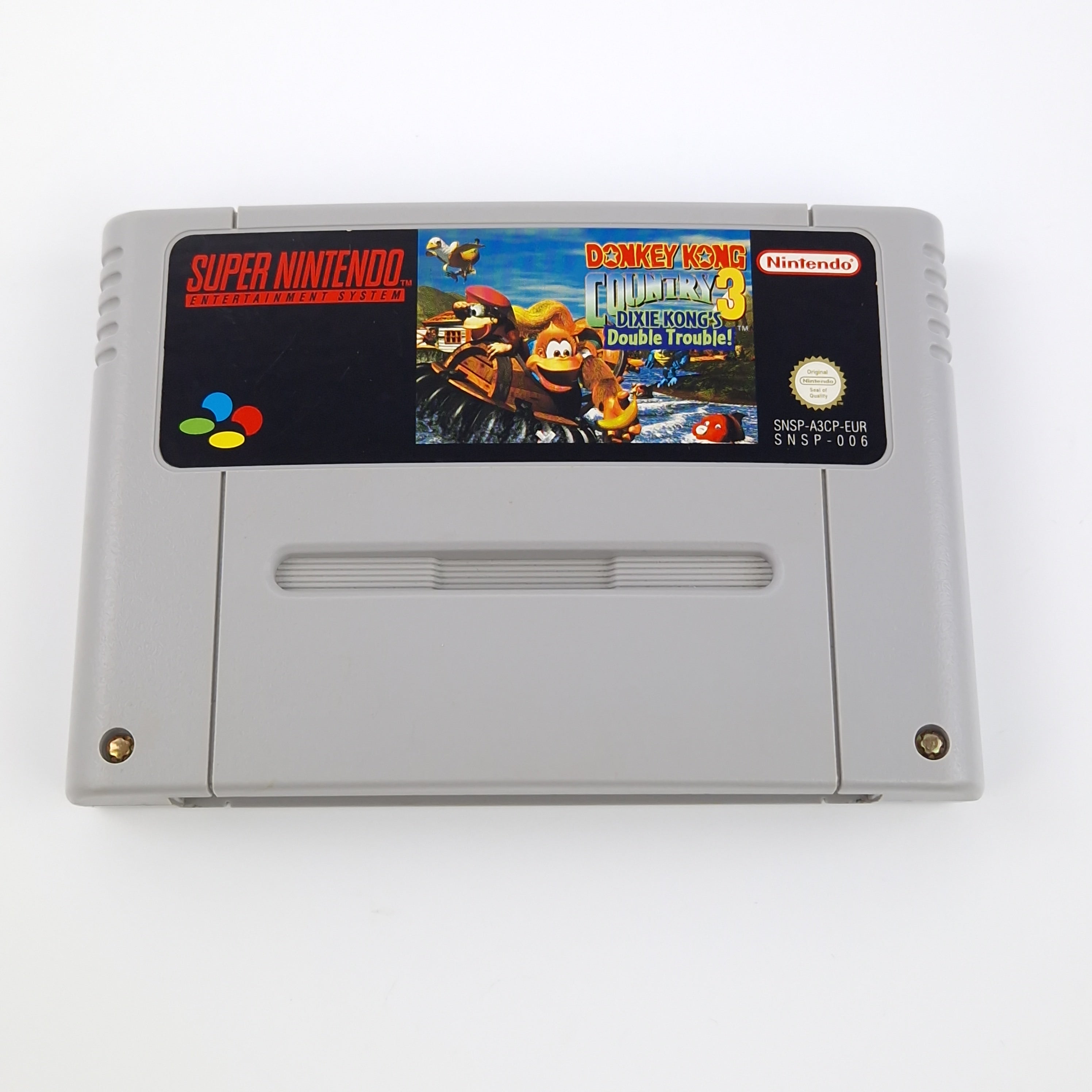 Super Nintendo Spiel – Donkey Kong Country 3 Modul OVP PAL